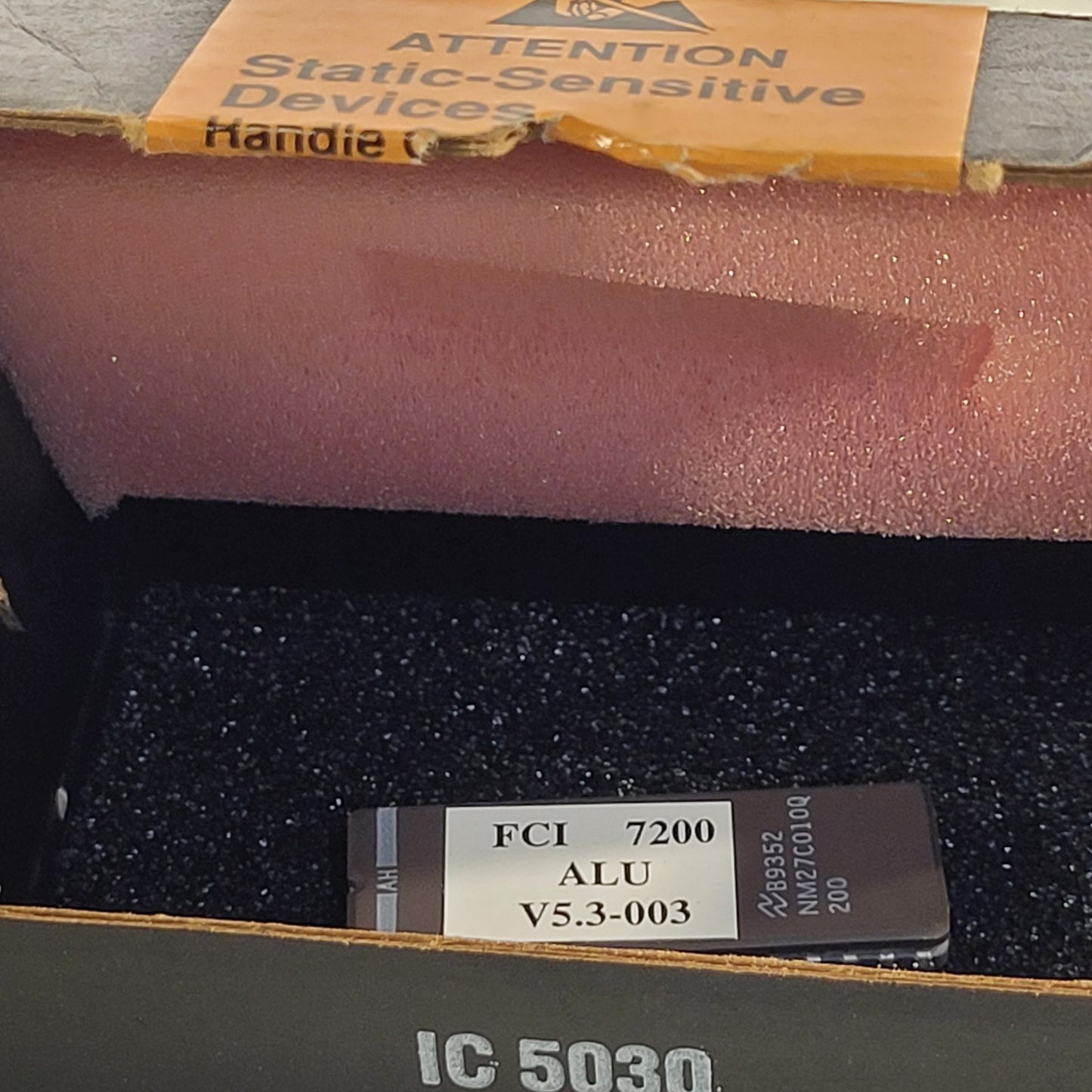 FCI 7200 ALU Ver. 5.3-003 Firmware Chip Honeywell Fire Control Instruments