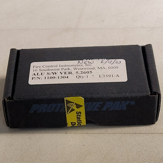 FCI 7200 ALU Ver. 5.2605 Firmware Chip 1100-1304 Honeywell Fire Control Instr