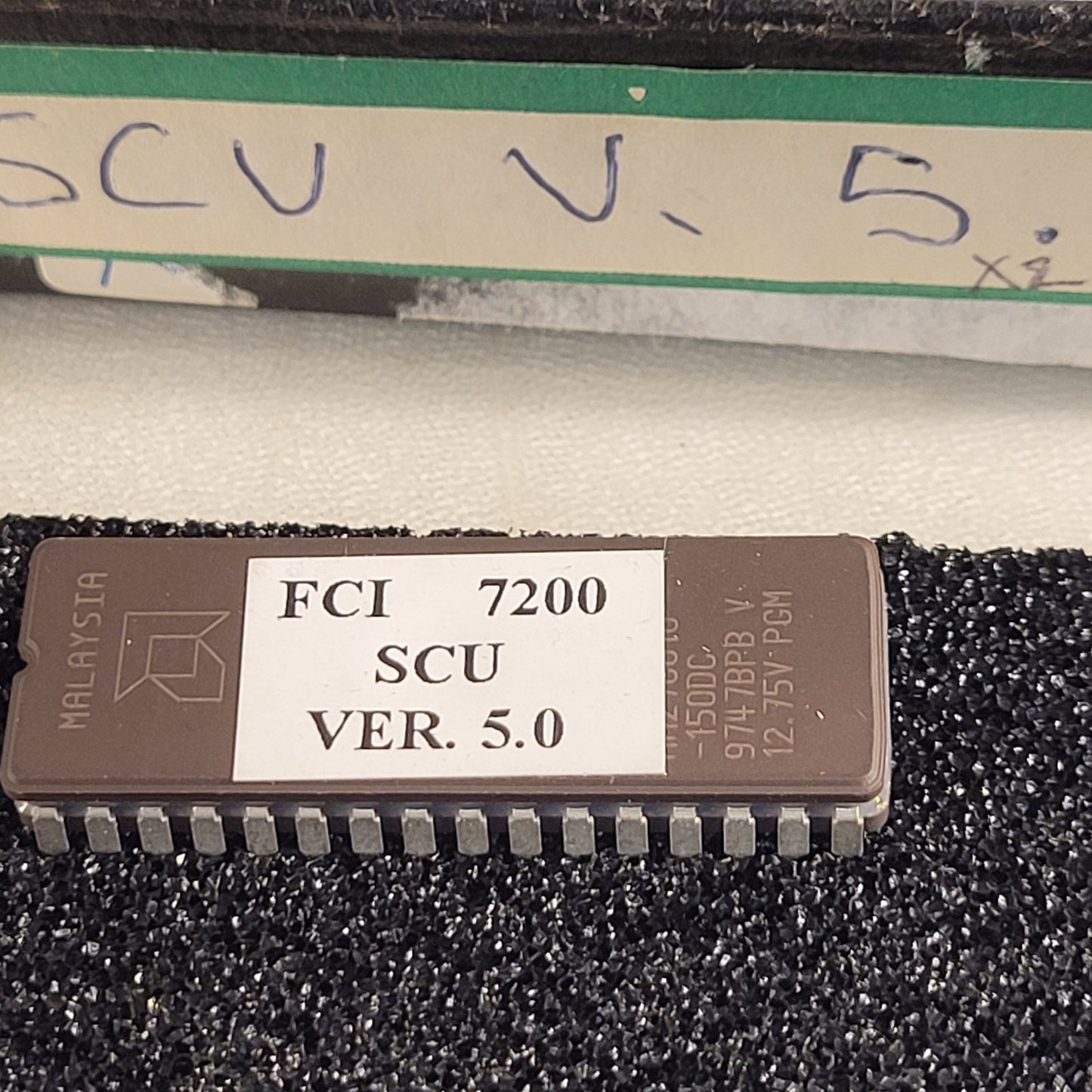 FCI 7200 SCU Ver. 5.0 Firmware Chip Honeywell Fire Control Instruments