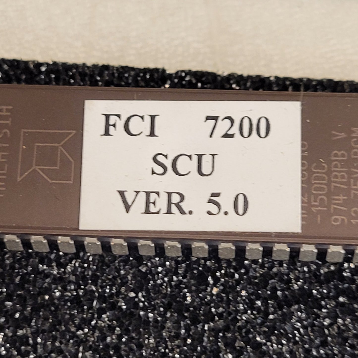 FCI 7200 SCU Ver. 5.0 Firmware Chip Honeywell Fire Control Instruments