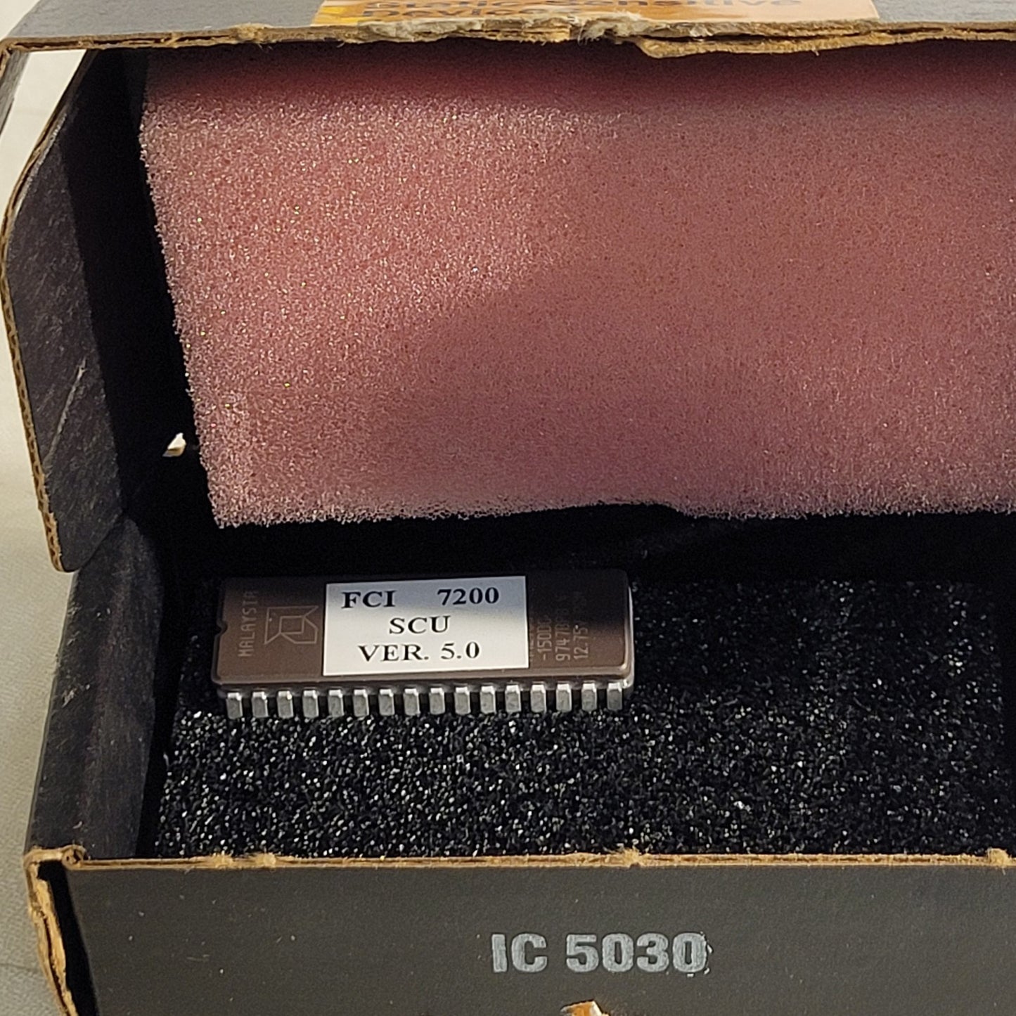 FCI 7200 SCU Ver. 5.0 Firmware Chip Honeywell Fire Control Instruments