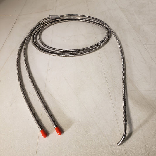 Fiber Optic Cable 10 Feet Long, 2-Way Splitter Bifurcated Flexible Armored Optic