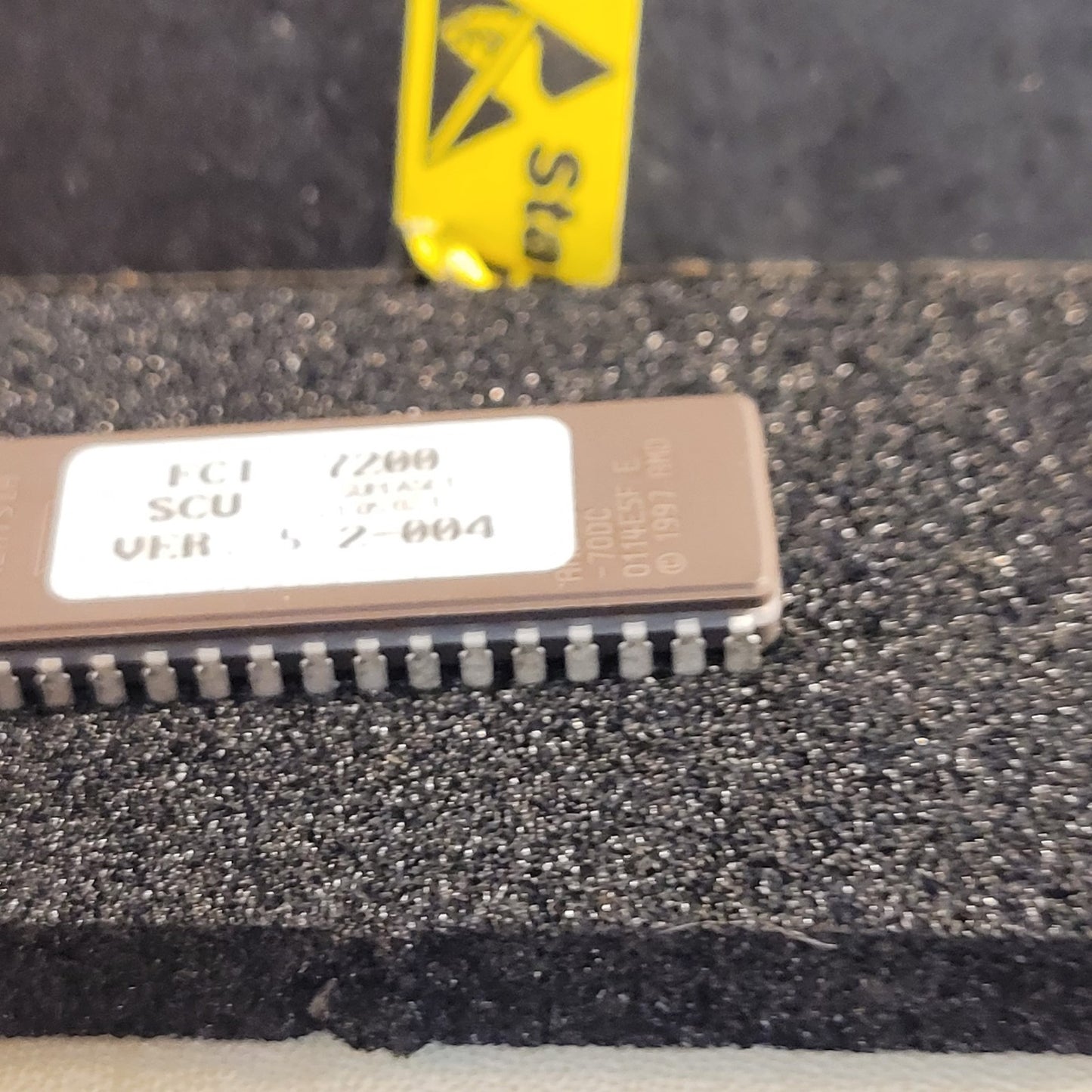 FCI 7200 SCU Ver. 5.2-004 Firmware Chip Honeywell Fire Control Instruments