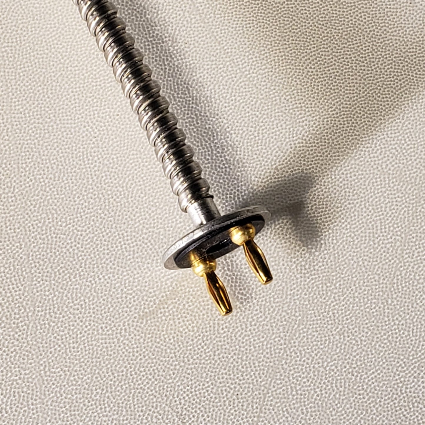 Fiber Optic Cable 5 Feet Long, Flexible Single Strand 2-Pin Optical Connector