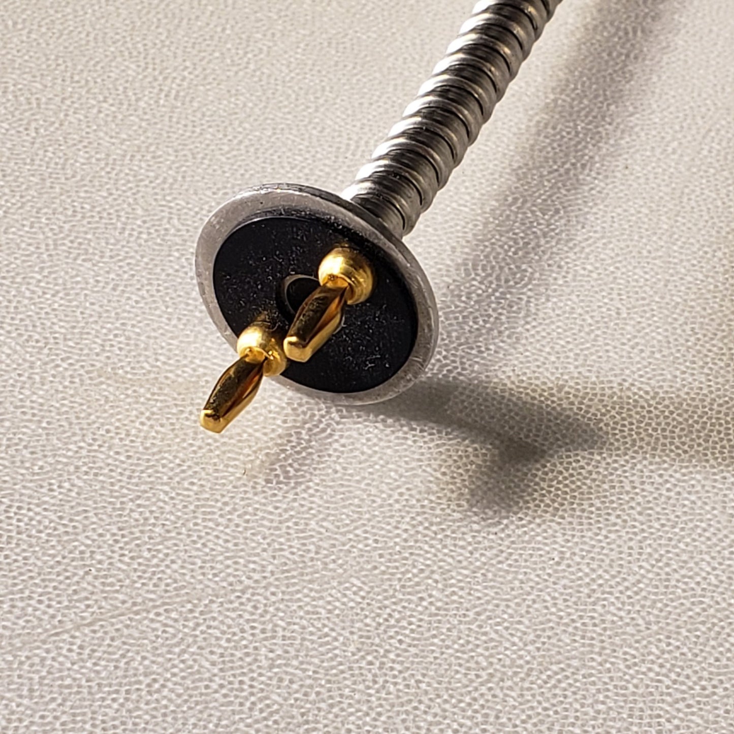 Fiber Optic Cable 5 Feet Long, Flexible Single Strand 2-Pin Optical Connector