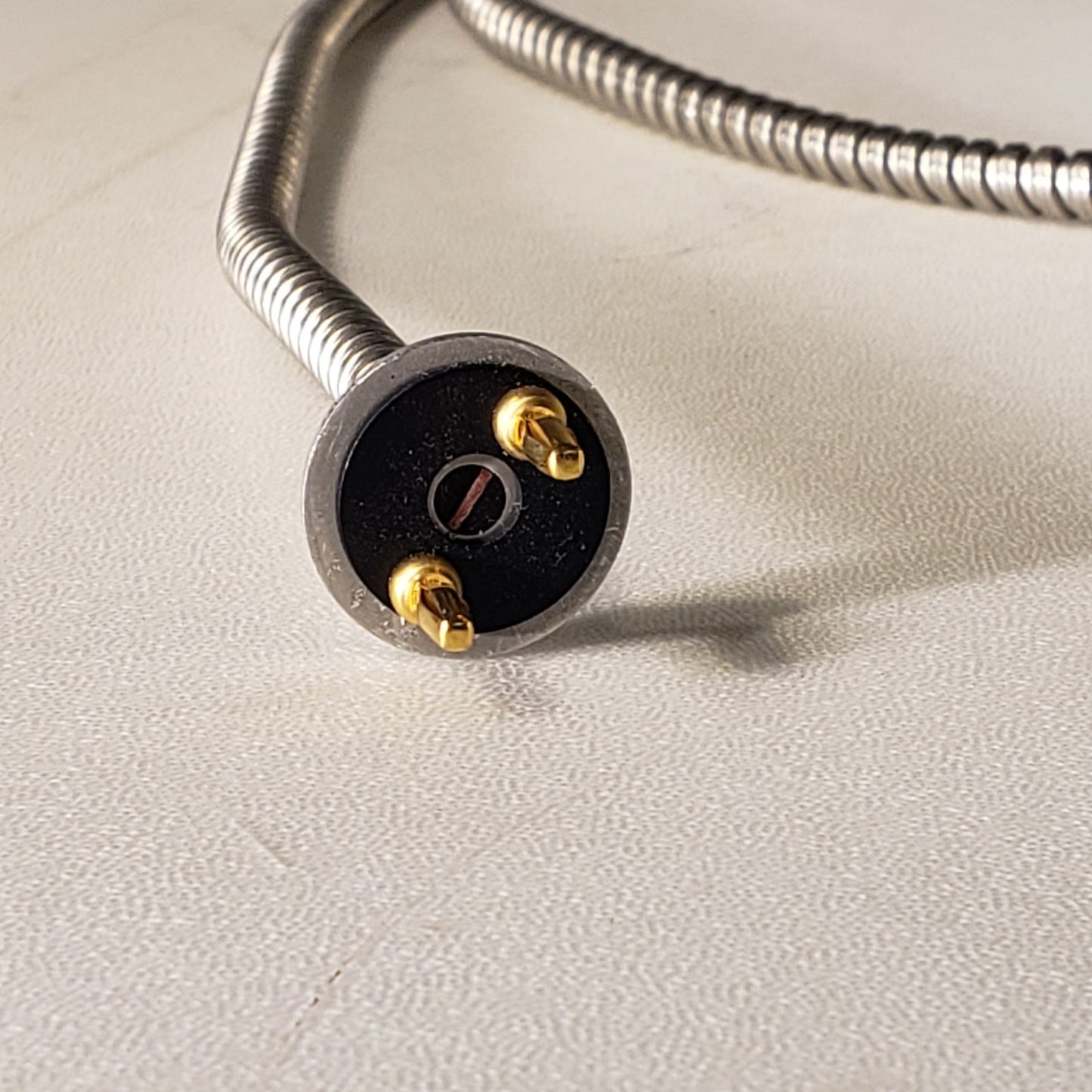 Fiber Optic Cable 5 Feet Long, Flexible Single Strand 2-Pin Optical Connector