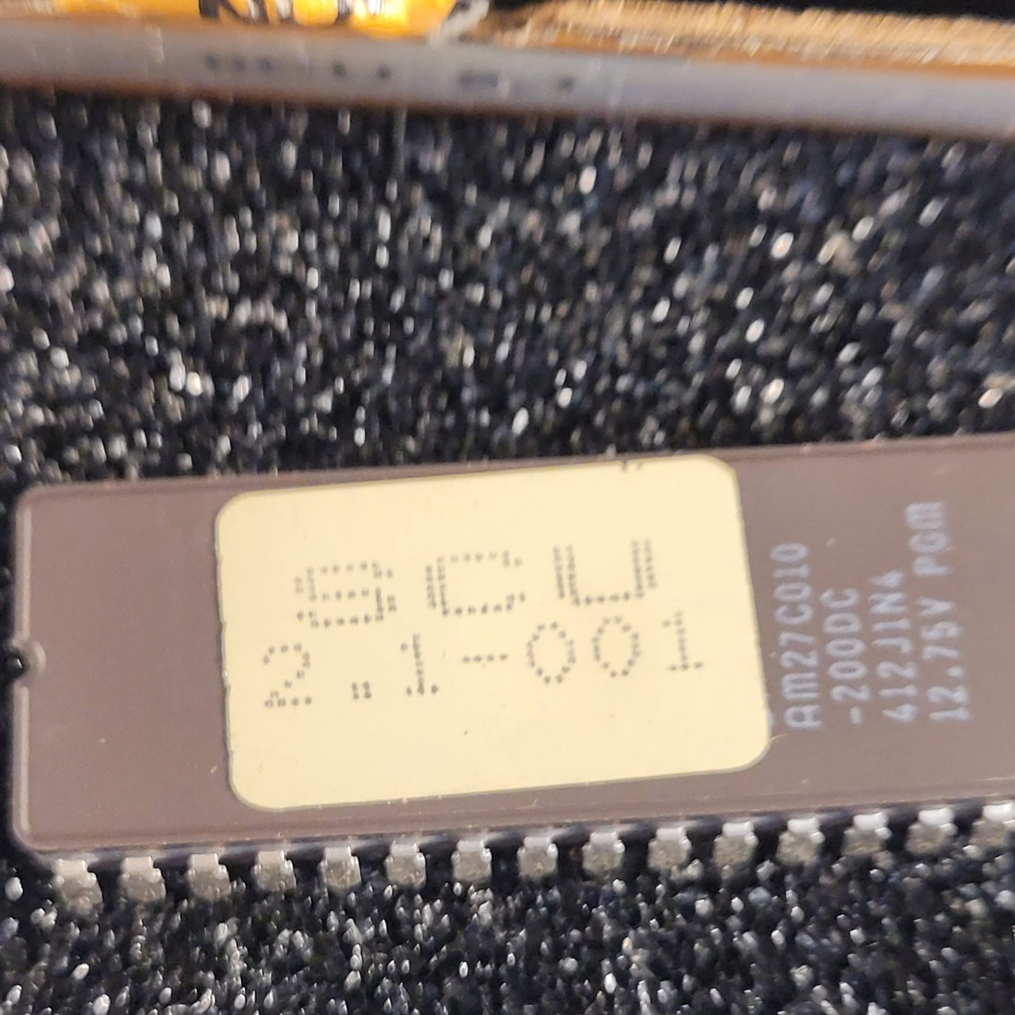 FCI 7200 SCU Ver. 2.1-001 Firmware Chip Honeywell Fire Control Instruments