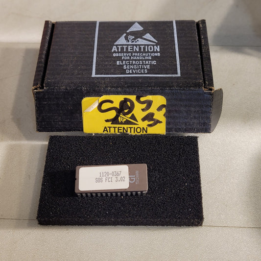 FIC SOS FCI 3.02 Firmware Chip 1120-0367 Honeywell Fire Control Instruments