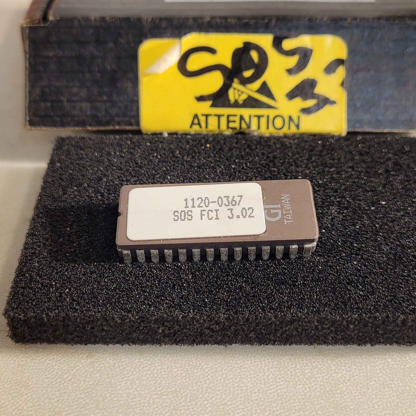 FIC SOS FCI 3.02 Firmware Chip 1120-0367 Honeywell Fire Control Instruments