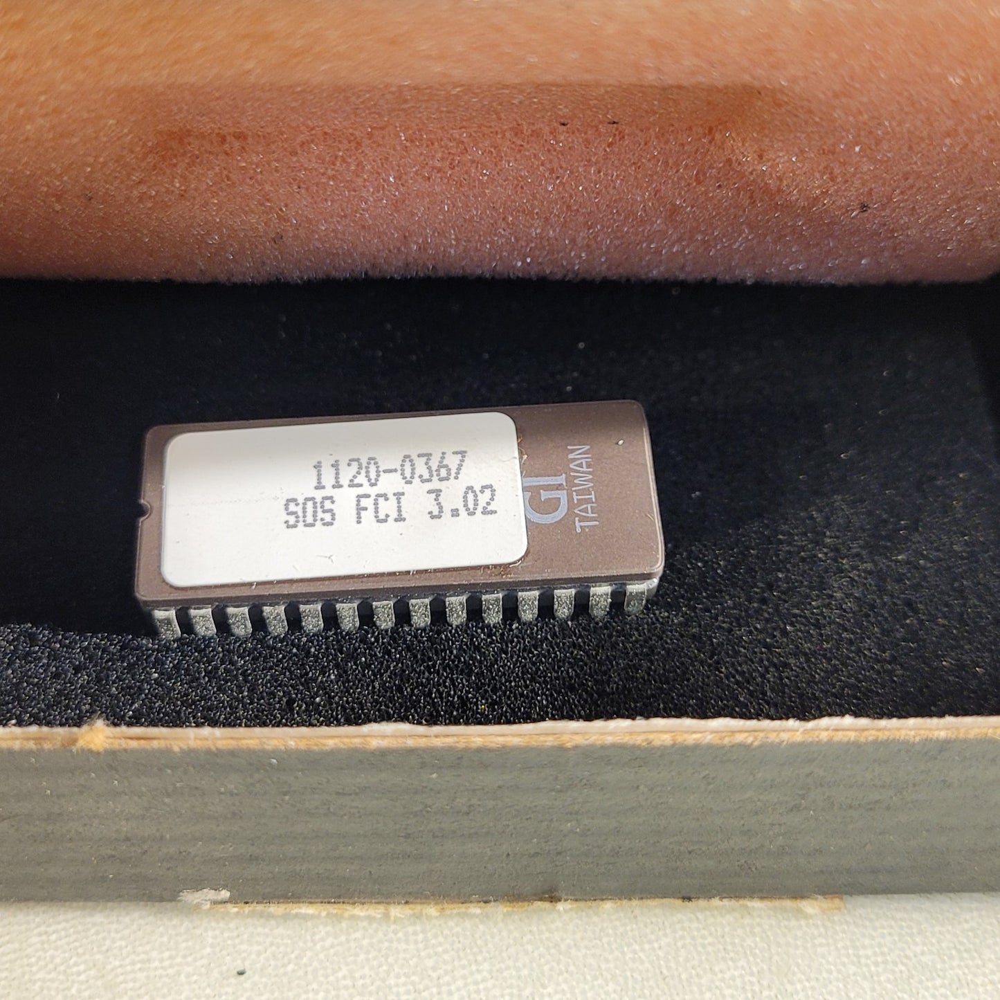 FIC SOS FCI 3.02 Firmware Chip 1120-0367 Honeywell Fire Control Instruments
