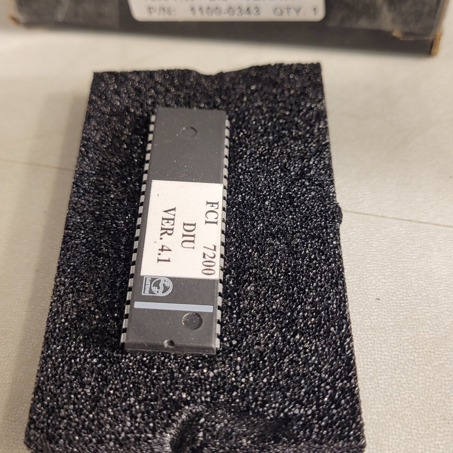 FCI 7200 DIU Ver. 4.1 Firmware Chip 1100-0343 Honeywell Fire Control Instruments