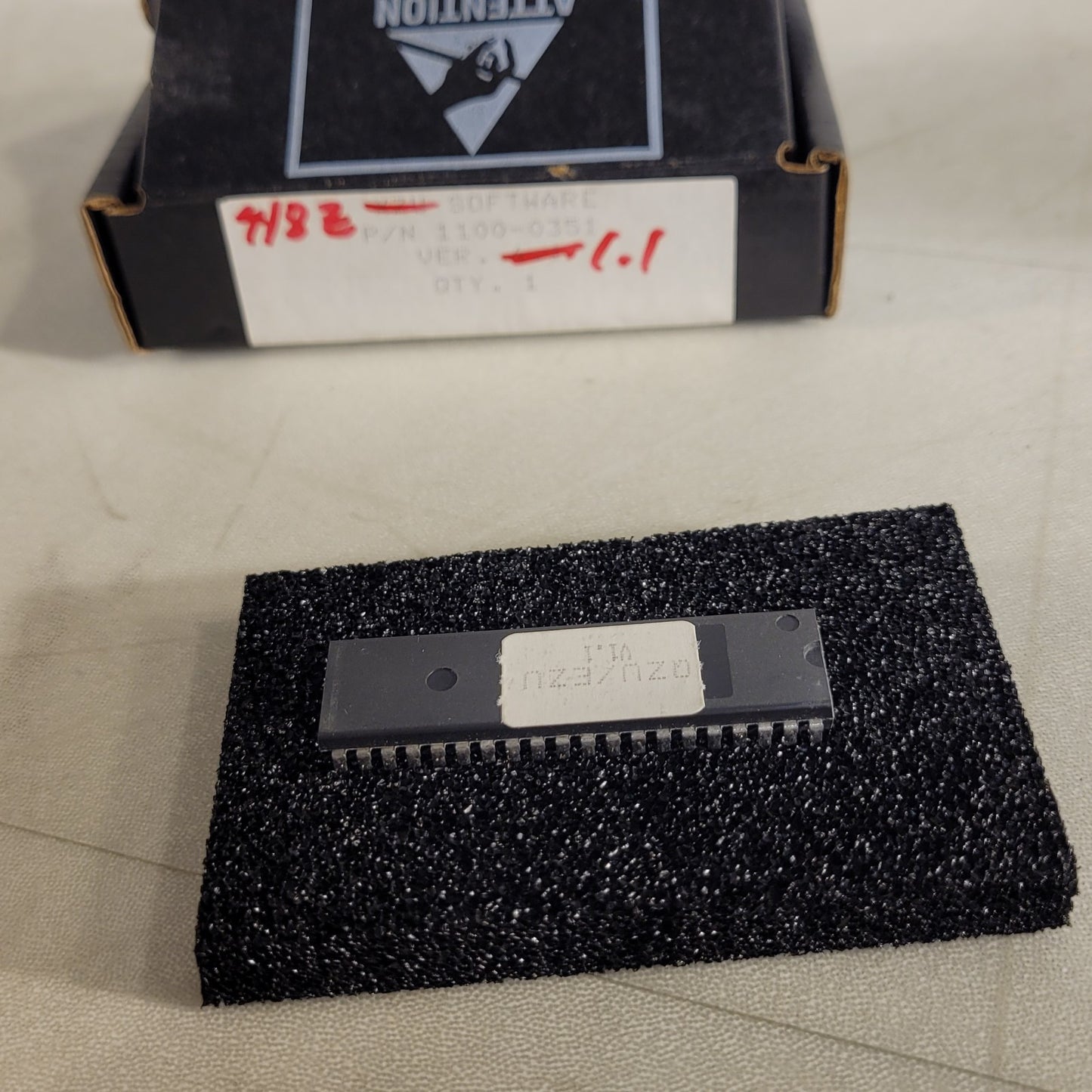 FCI QZU/EZU V1.1 Firmware Chip 1100-0259 Honeywell Fire Control Instruments