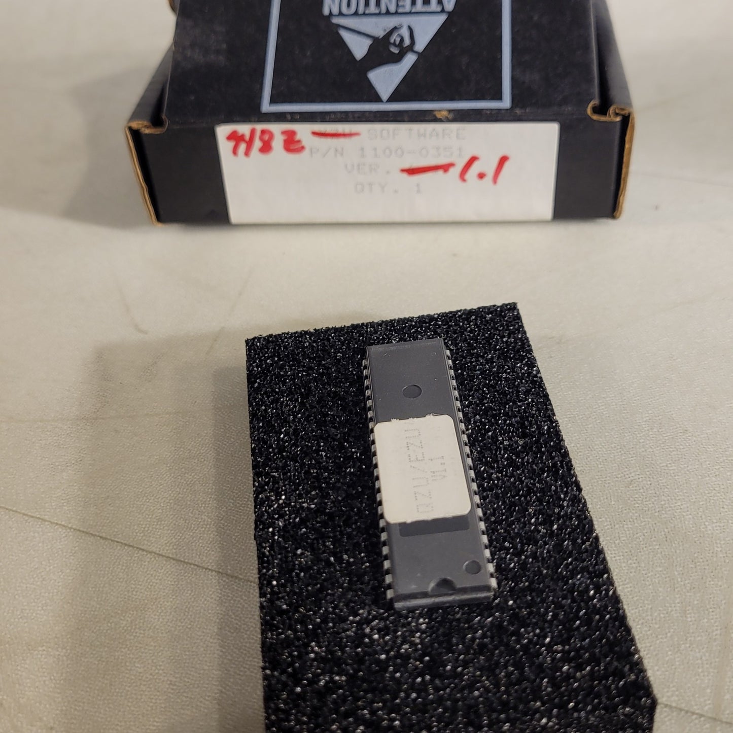 FCI QZU/EZU V1.1 Firmware Chip 1100-0259 Honeywell Fire Control Instruments
