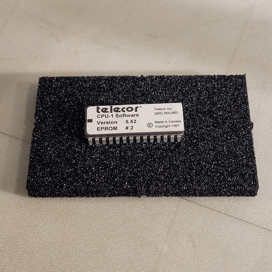 Telecor CPU-1 Software Version 5.52 Eprom 2 Firmware Chip