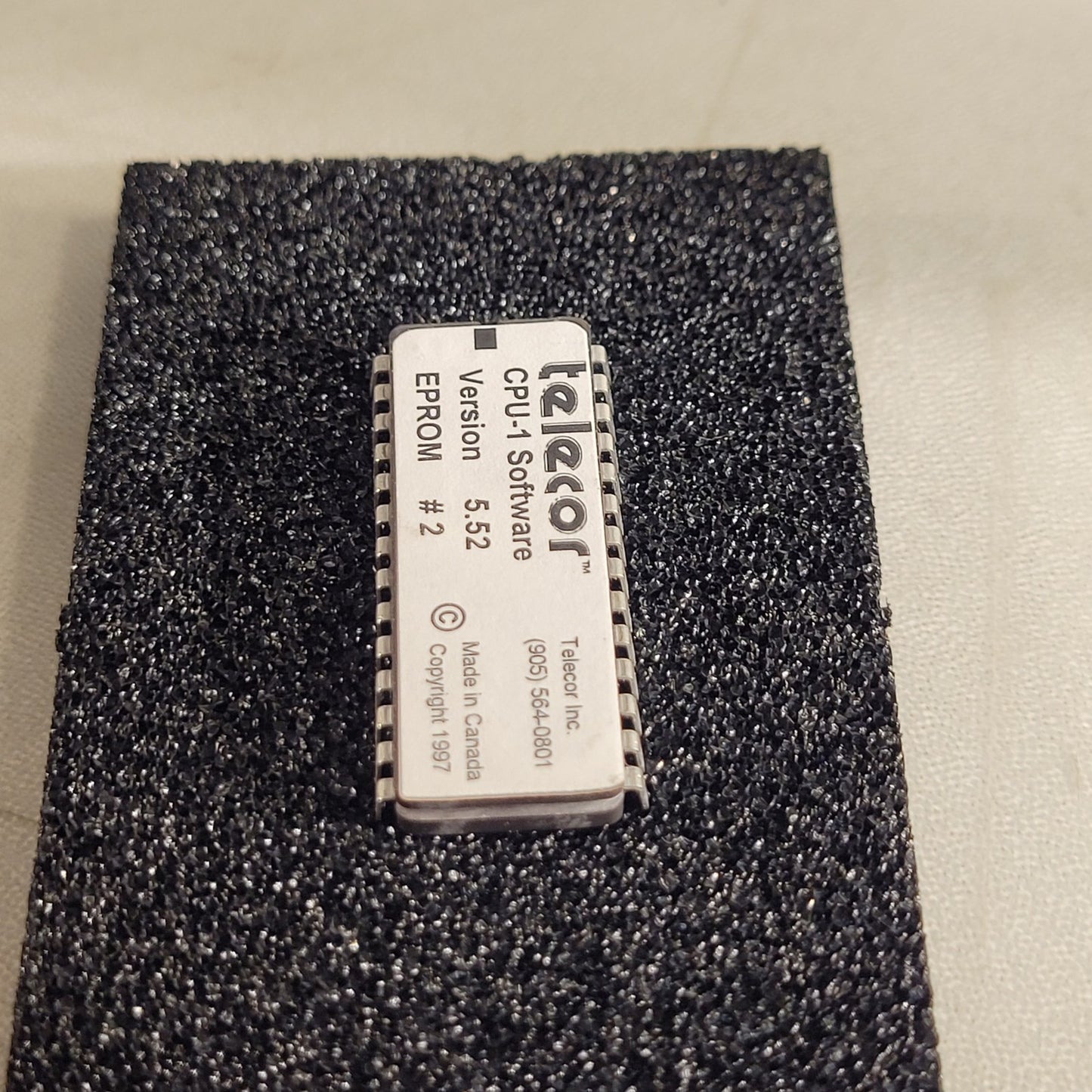 Telecor CPU-1 Software Version 5.52 Eprom 2 Firmware Chip