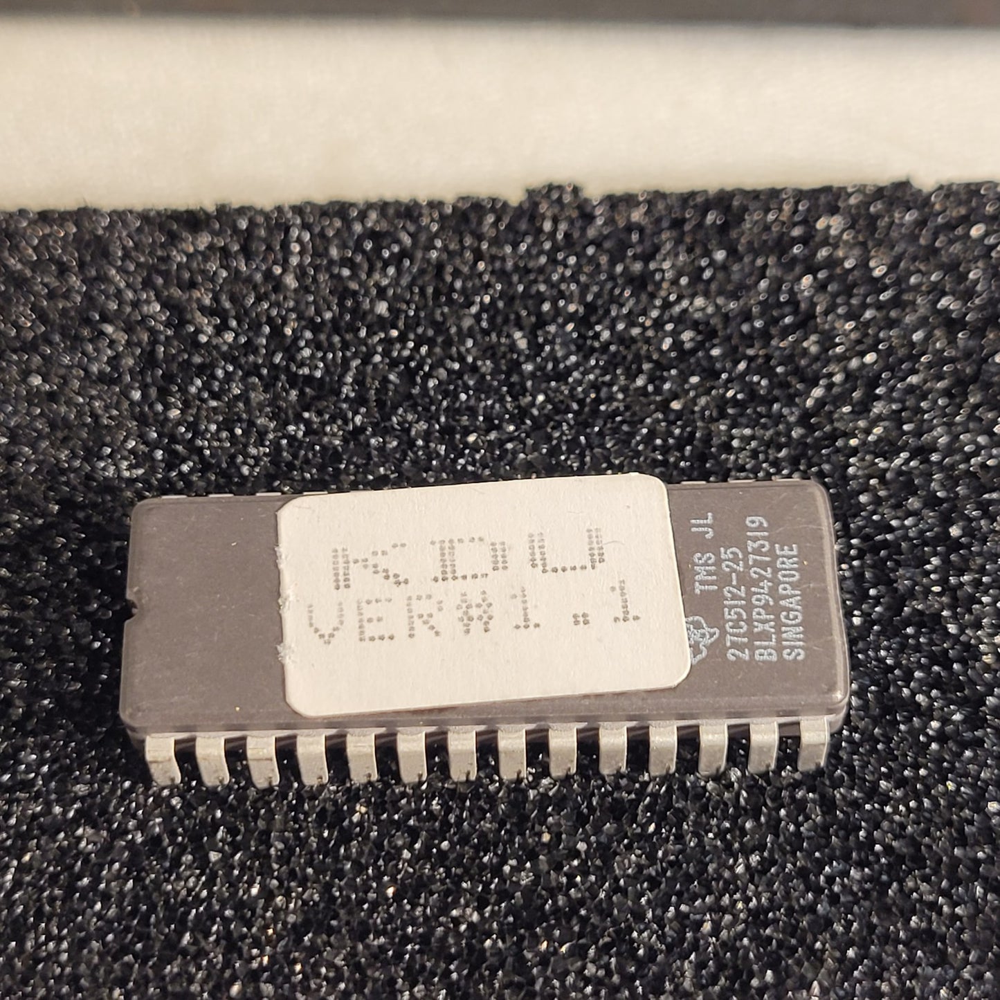 FCI 7200 KDU Ver. 1.1 Firmware Chip Honeywell Fire Control Instruments
