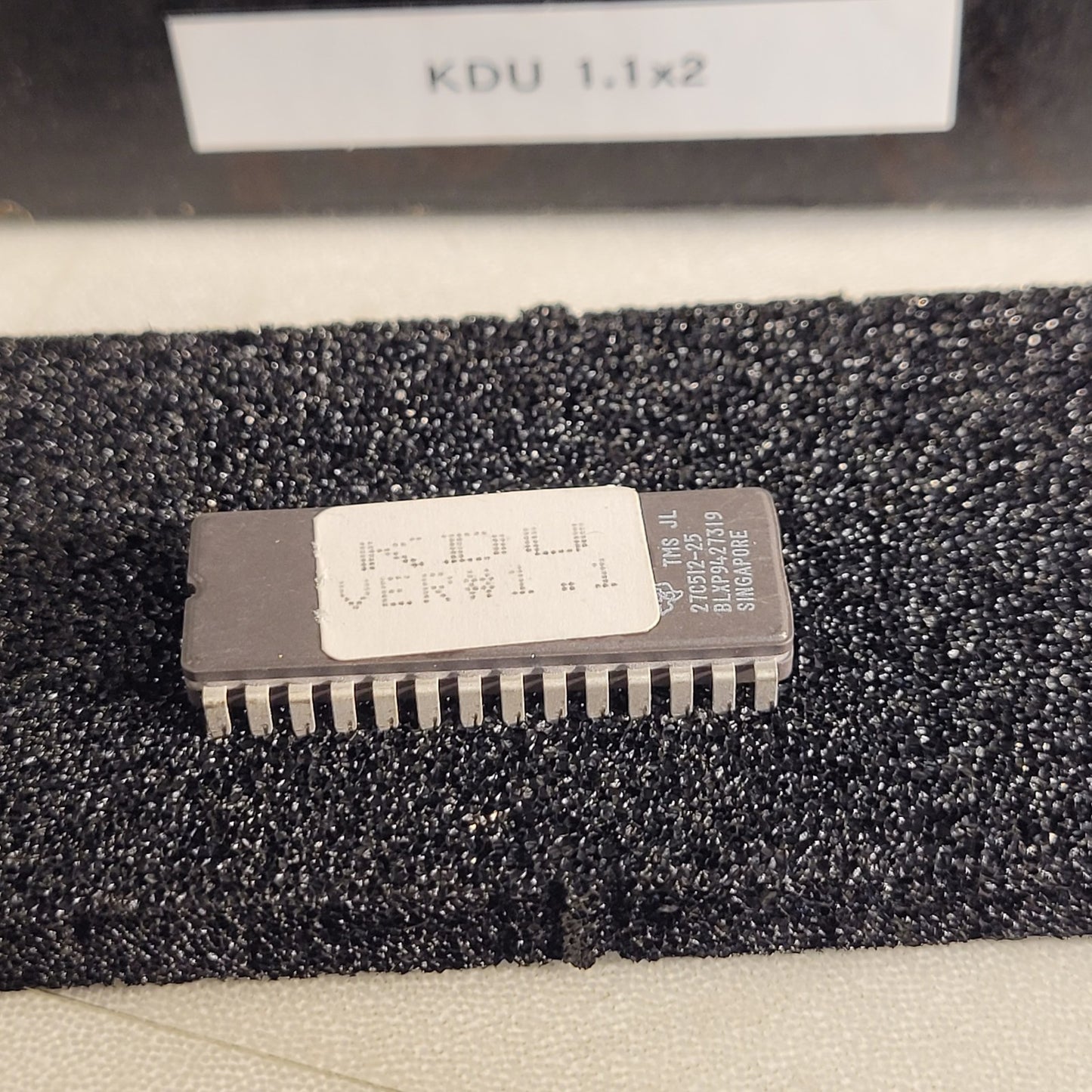 FCI 7200 KDU Ver. 1.1 Firmware Chip Honeywell Fire Control Instruments