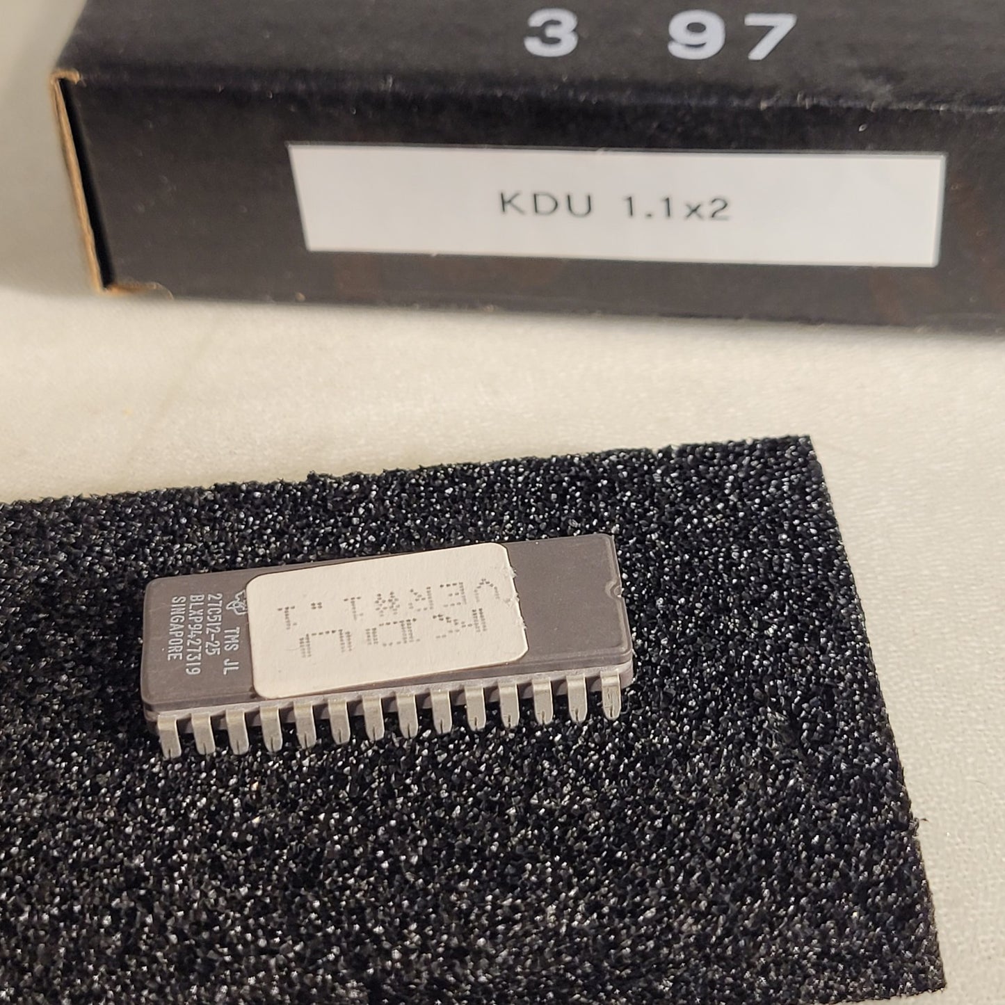FCI 7200 KDU Ver. 1.1 Firmware Chip Honeywell Fire Control Instruments