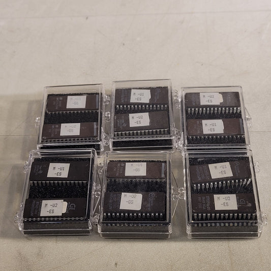 Lot of 6 Sets of Fisher Berkeley Eprom HPCM H-ESS B09047-38 Firmware Chip