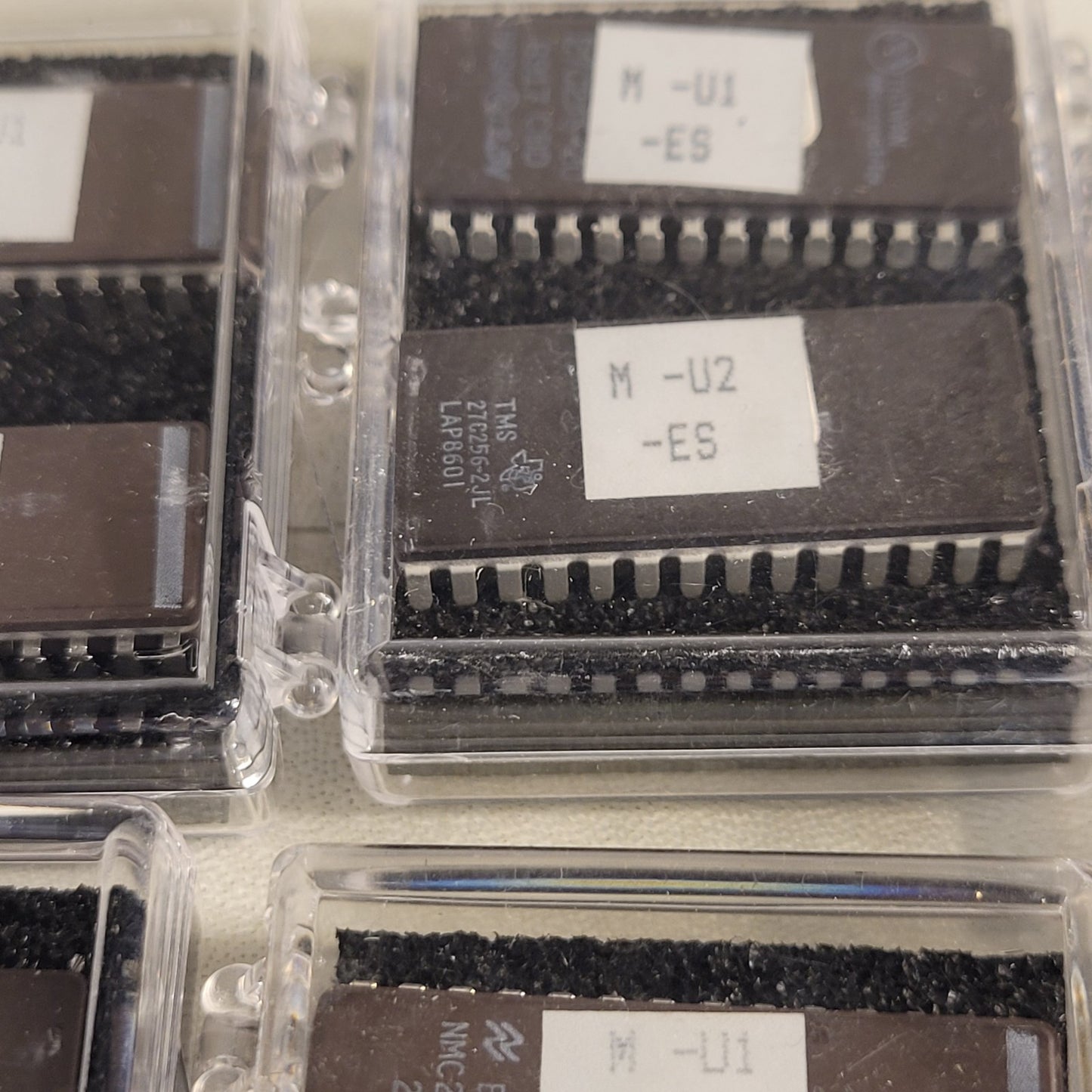 Lot of 6 Sets of Fisher Berkeley Eprom HPCM H-ESS B09047-38 Firmware Chip