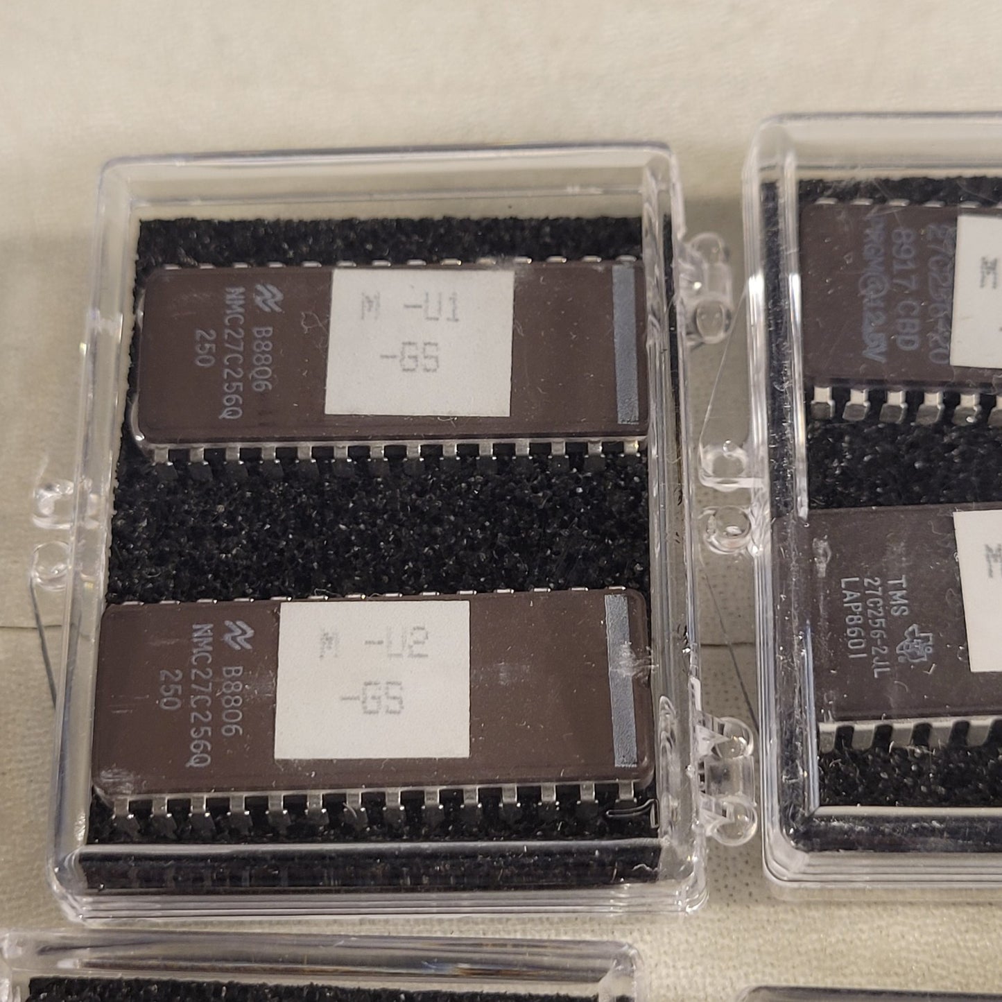 Lot of 6 Sets of Fisher Berkeley Eprom HPCM H-ESS B09047-38 Firmware Chip