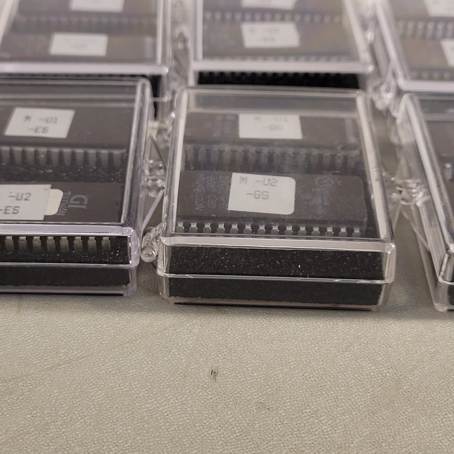 Lot of 6 Sets of Fisher Berkeley Eprom HPCM H-ESS B09047-38 Firmware Chip