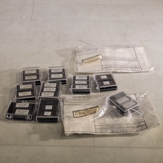 Lot Of Miscellaneous Fisher Berkeley Ektacom Firmware Chips 92280 94049 92282