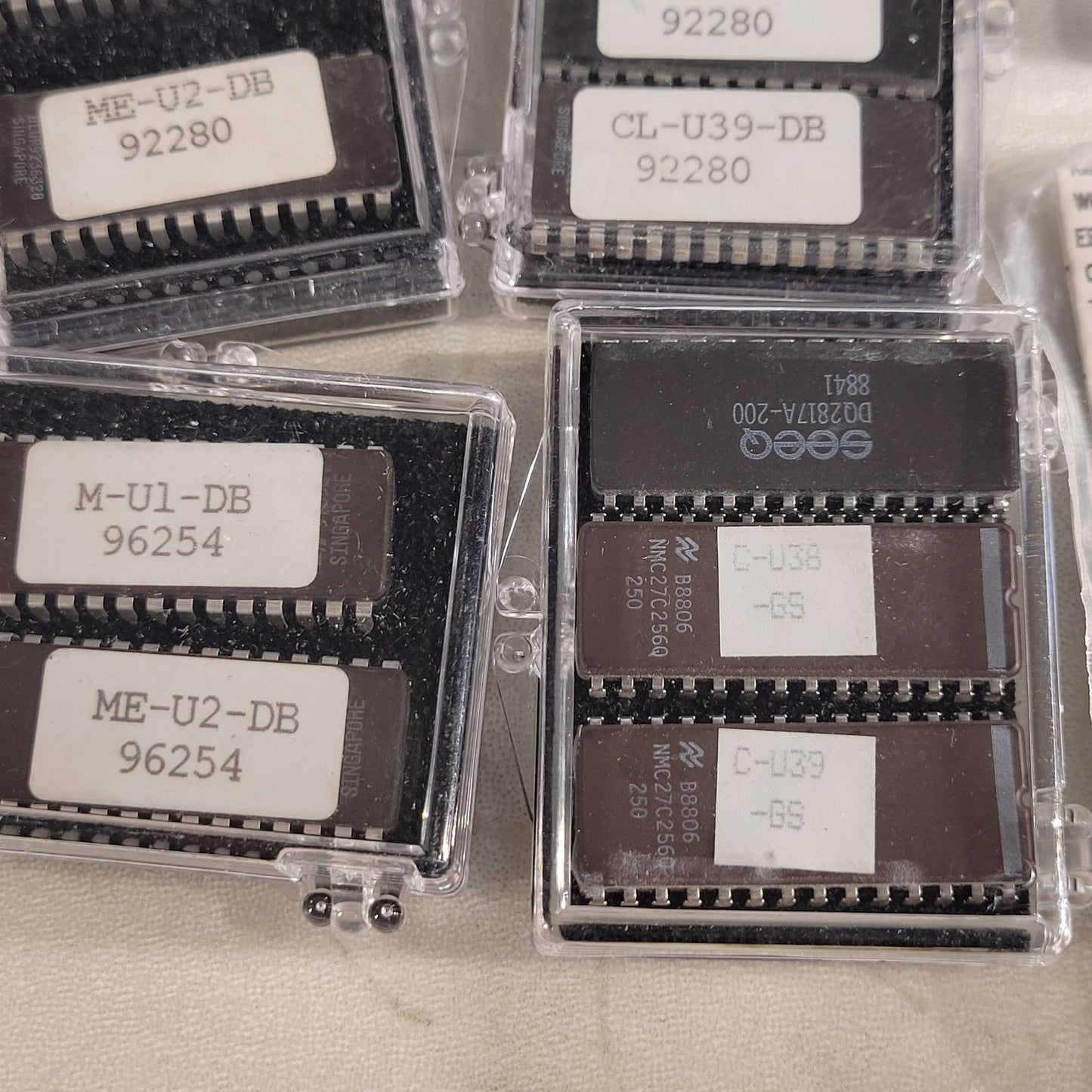 Lot Of Miscellaneous Fisher Berkeley Ektacom Firmware Chips 92280 94049 92282