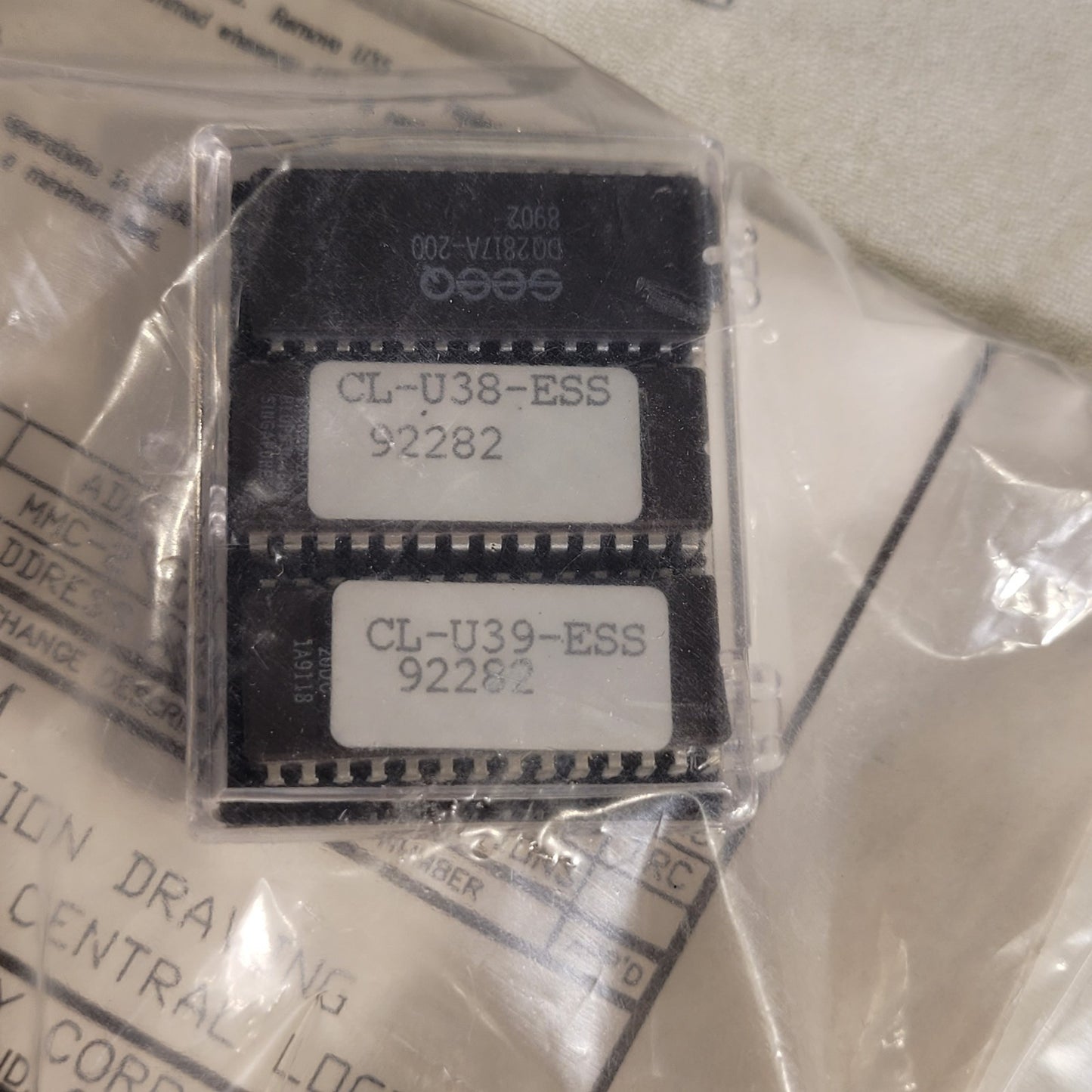 Lot Of Miscellaneous Fisher Berkeley Ektacom Firmware Chips 92280 94049 92282