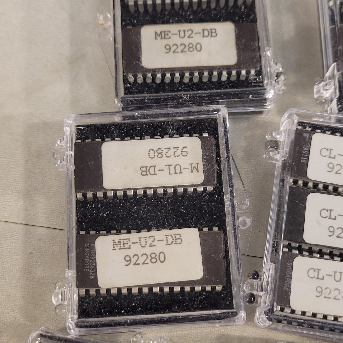 Lot Of Miscellaneous Fisher Berkeley Ektacom Firmware Chips 92280 94049 92282