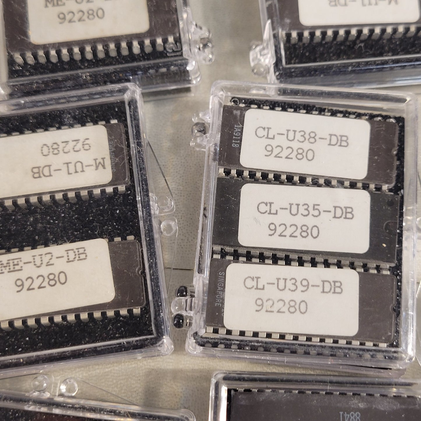 Lot Of Miscellaneous Fisher Berkeley Ektacom Firmware Chips 92280 94049 92282