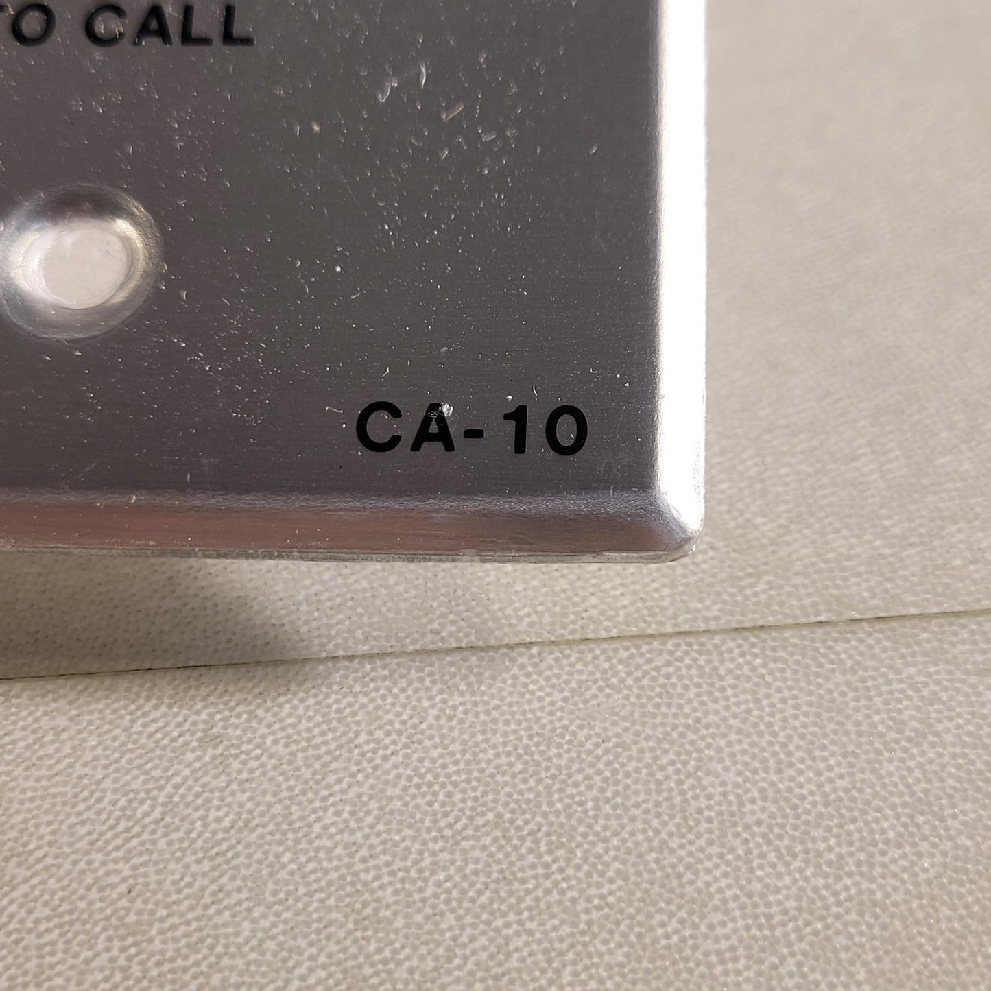 Bogen CA-10 Press To Call Switch Intercom Switch Electronic Rocker Switch Plate