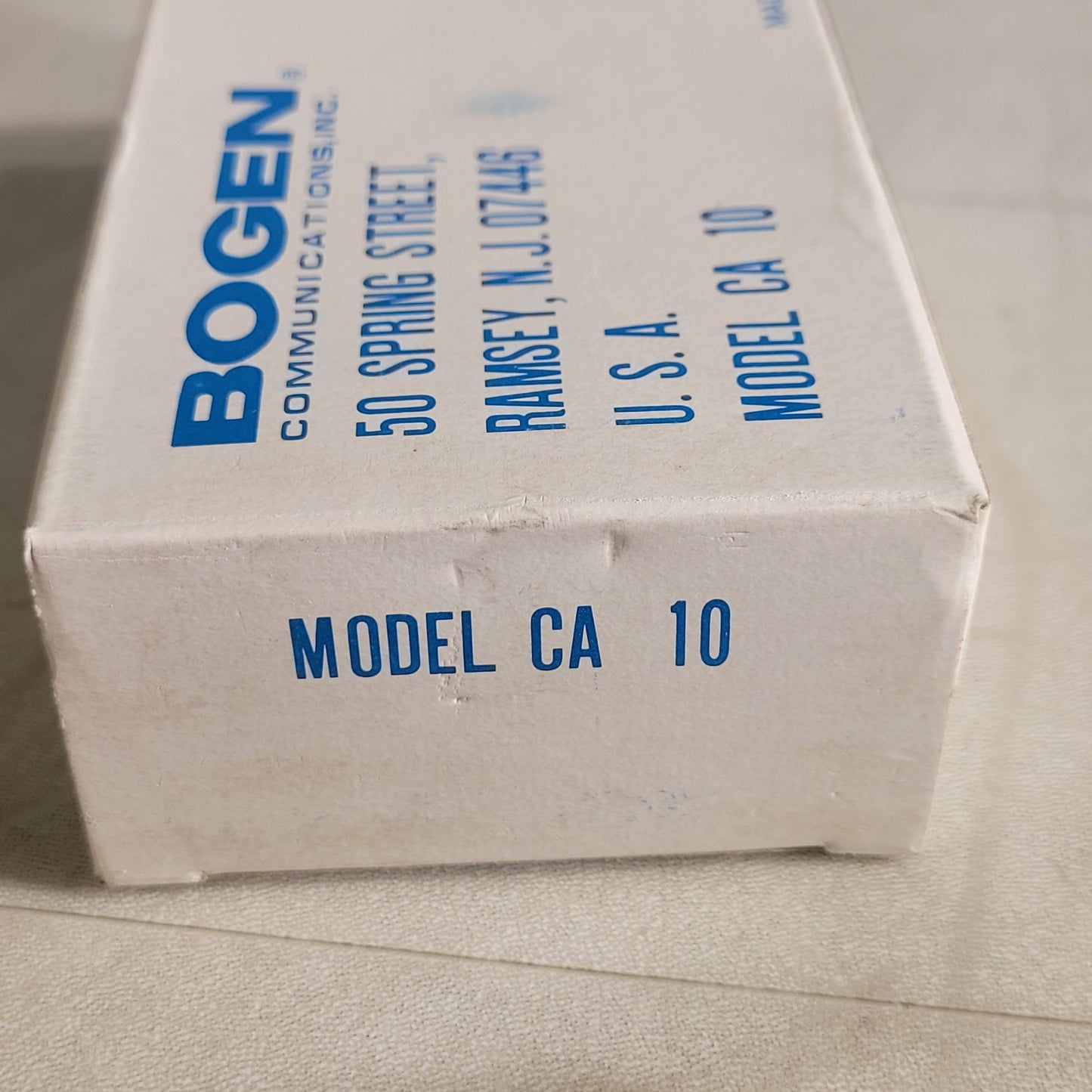 Bogen CA-10 Press To Call Switch Intercom Switch Electronic Rocker Switch Plate