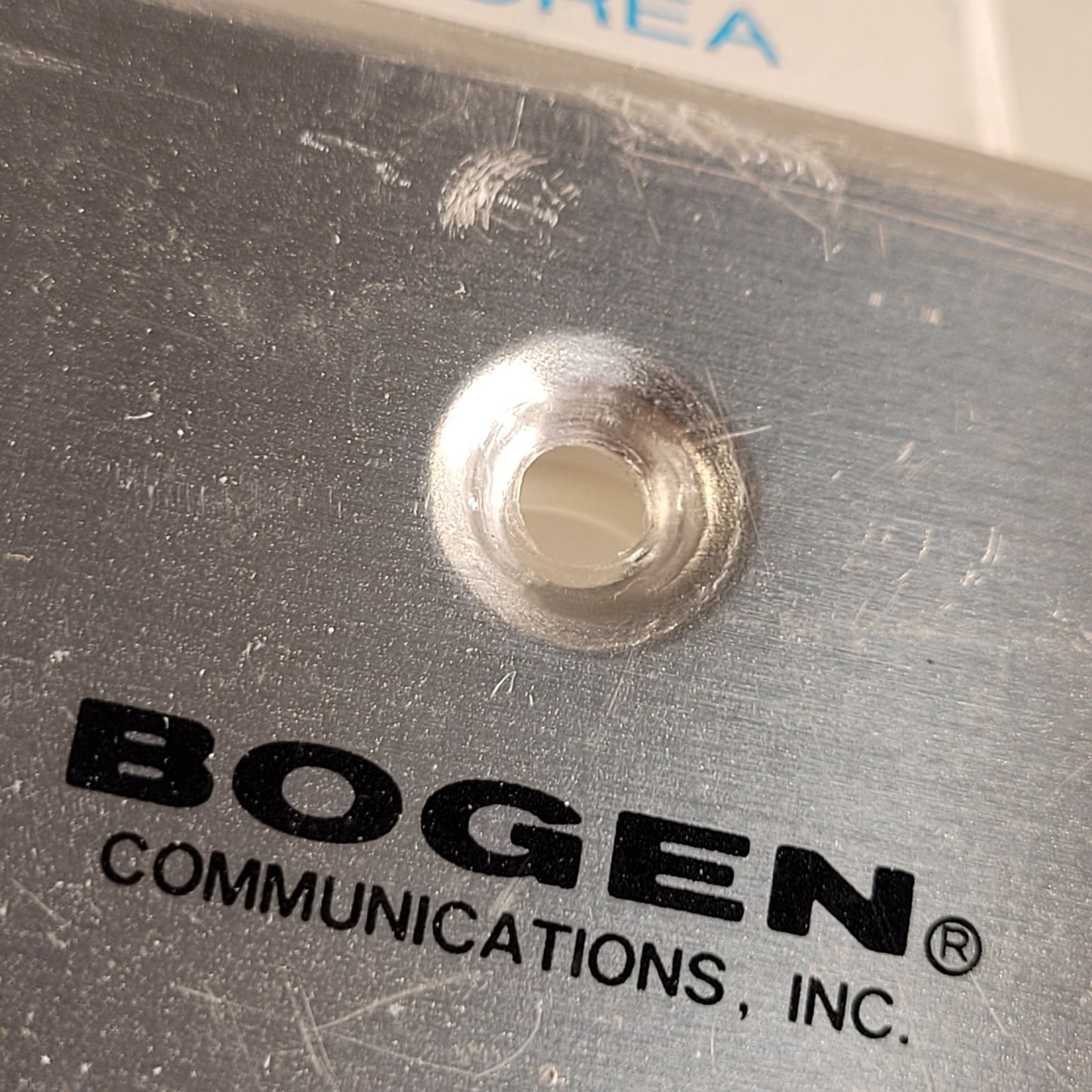 Bogen CA-17 Push To Call Button Intercom Switch Stainless Steel Plate