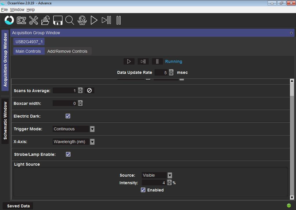 Ocean Optics USB2000 Spectrometer USB-ISS-UV/VIS Lamp and Software