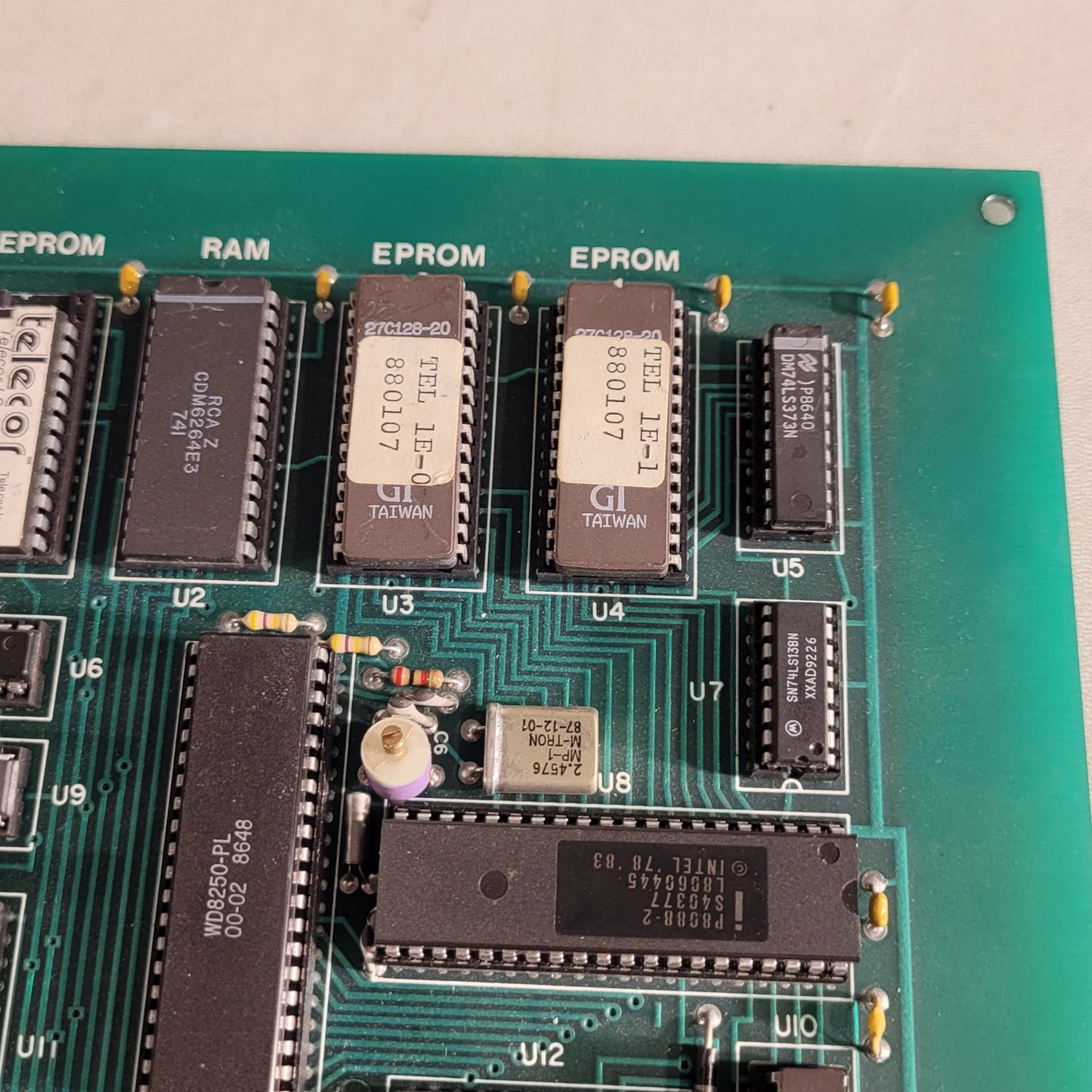 BCE Barrie Telecor TC32-CPU Rev 3 Circuit Board PCB Control Computer