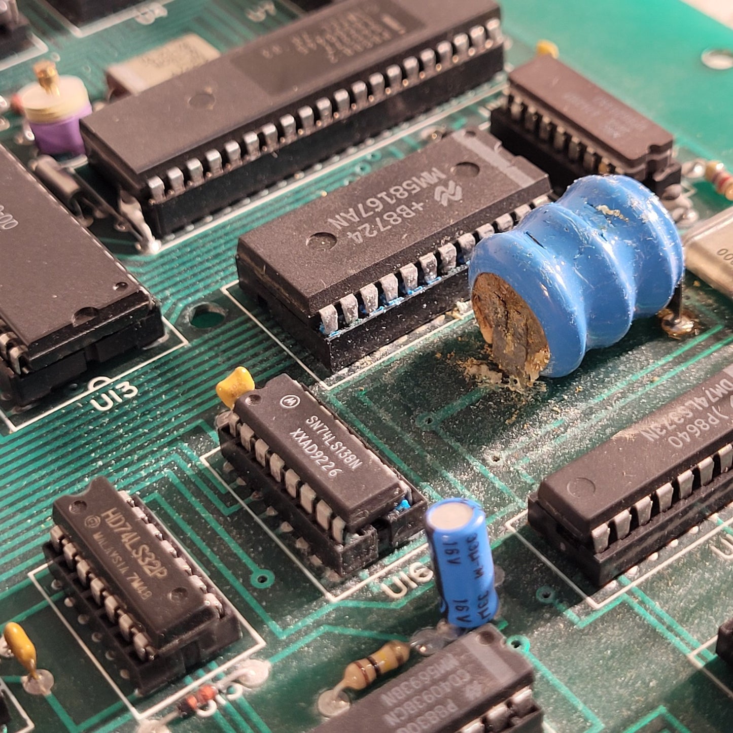 BCE Barrie Telecor TC32-CPU Rev 3 Circuit Board PCB Control Computer