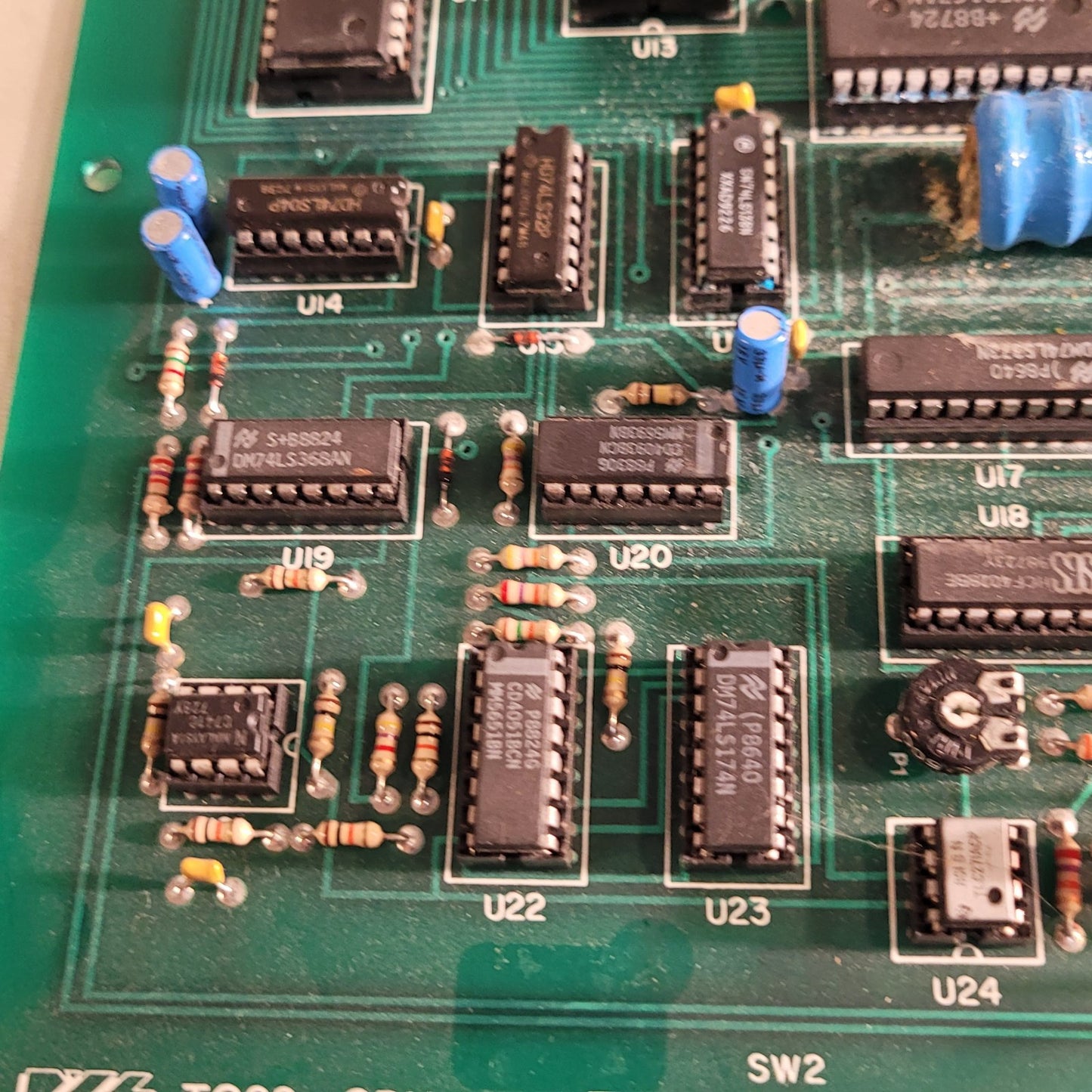 BCE Barrie Telecor TC32-CPU Rev 3 Circuit Board PCB Control Computer