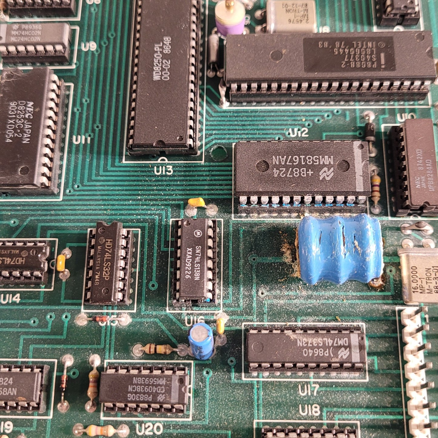 BCE Barrie Telecor TC32-CPU Rev 3 Circuit Board PCB Control Computer