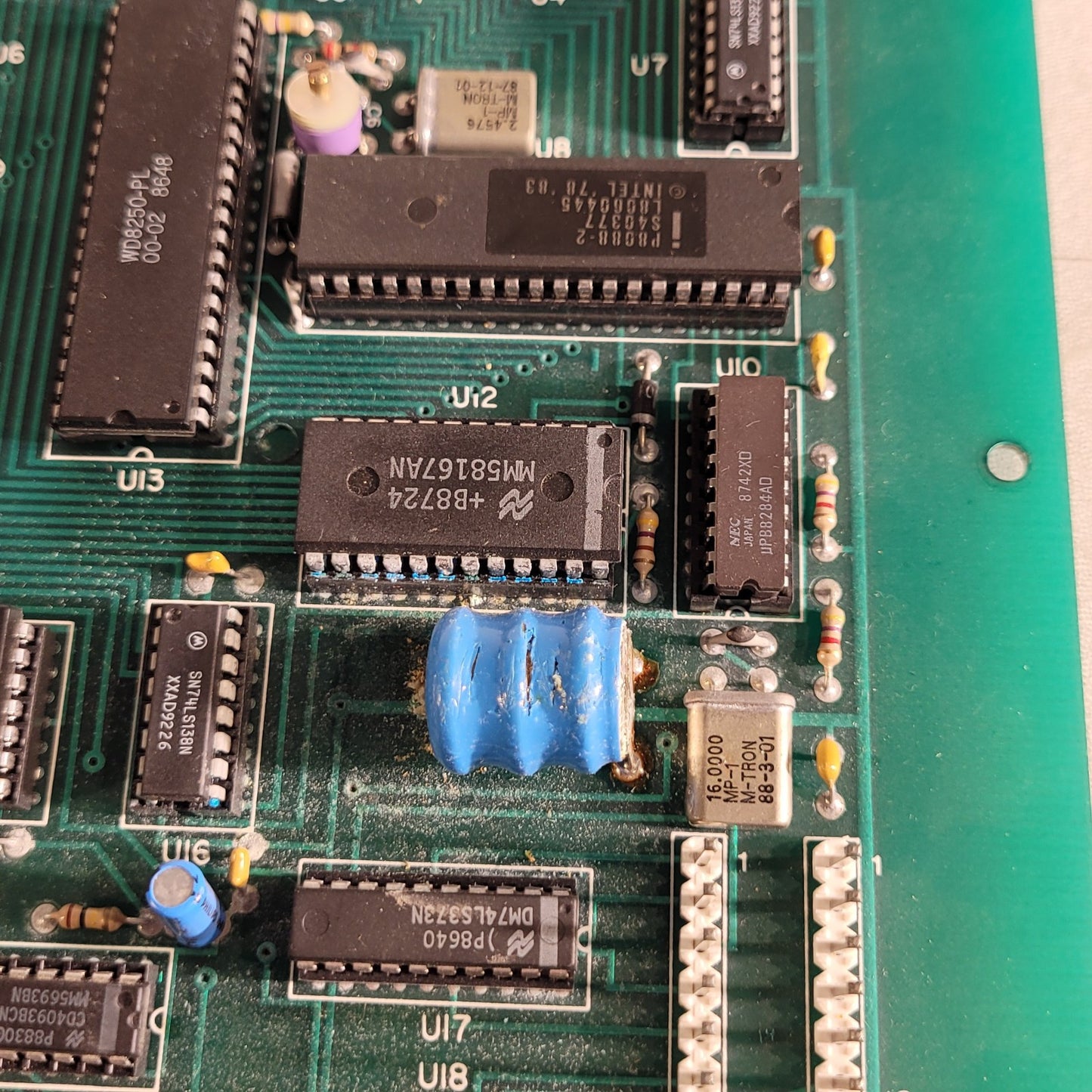 BCE Barrie Telecor TC32-CPU Rev 3 Circuit Board PCB Control Computer