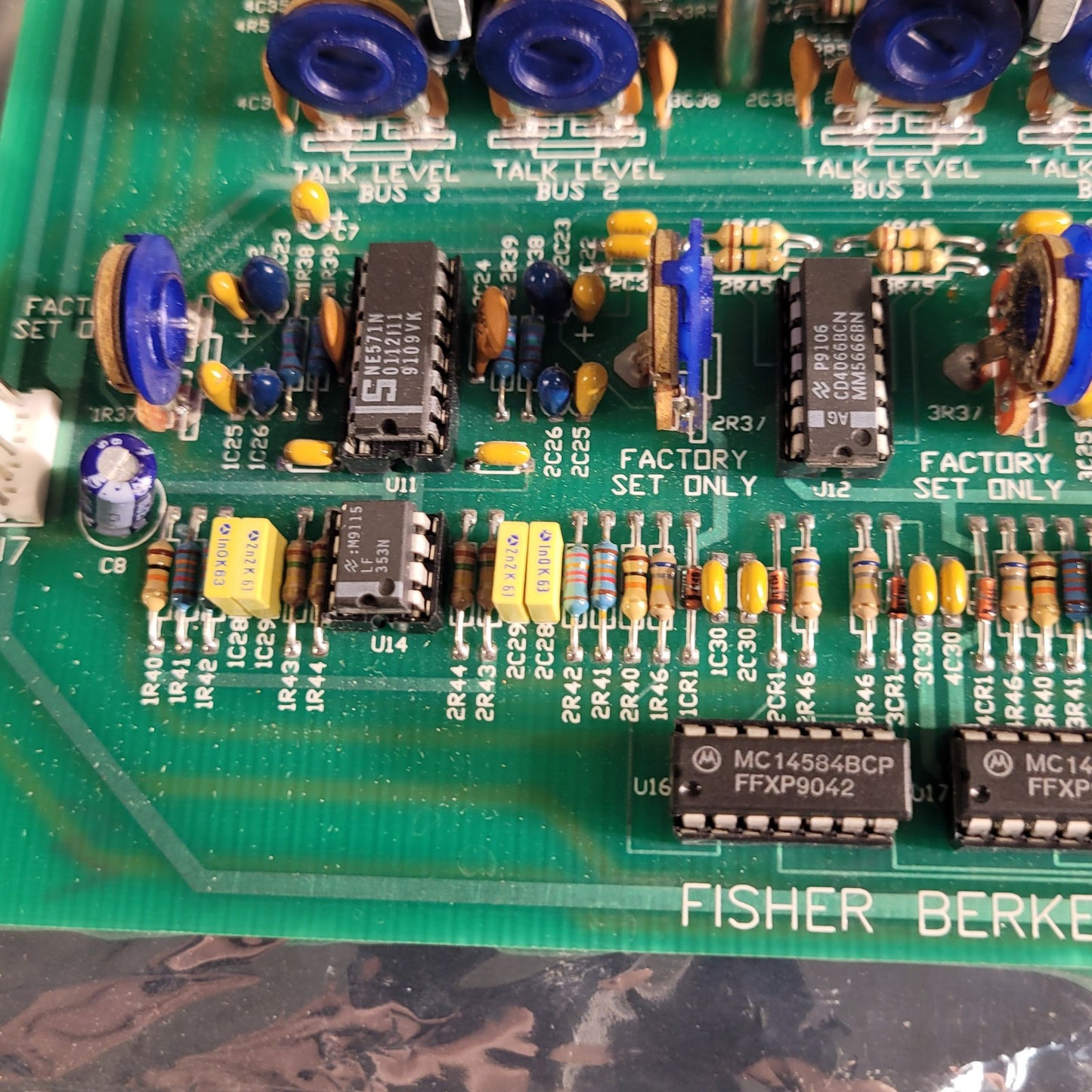 Fisher Berkeley HPC-CL-SI/O Circuit Board B09056-01 Control Computer Intercom