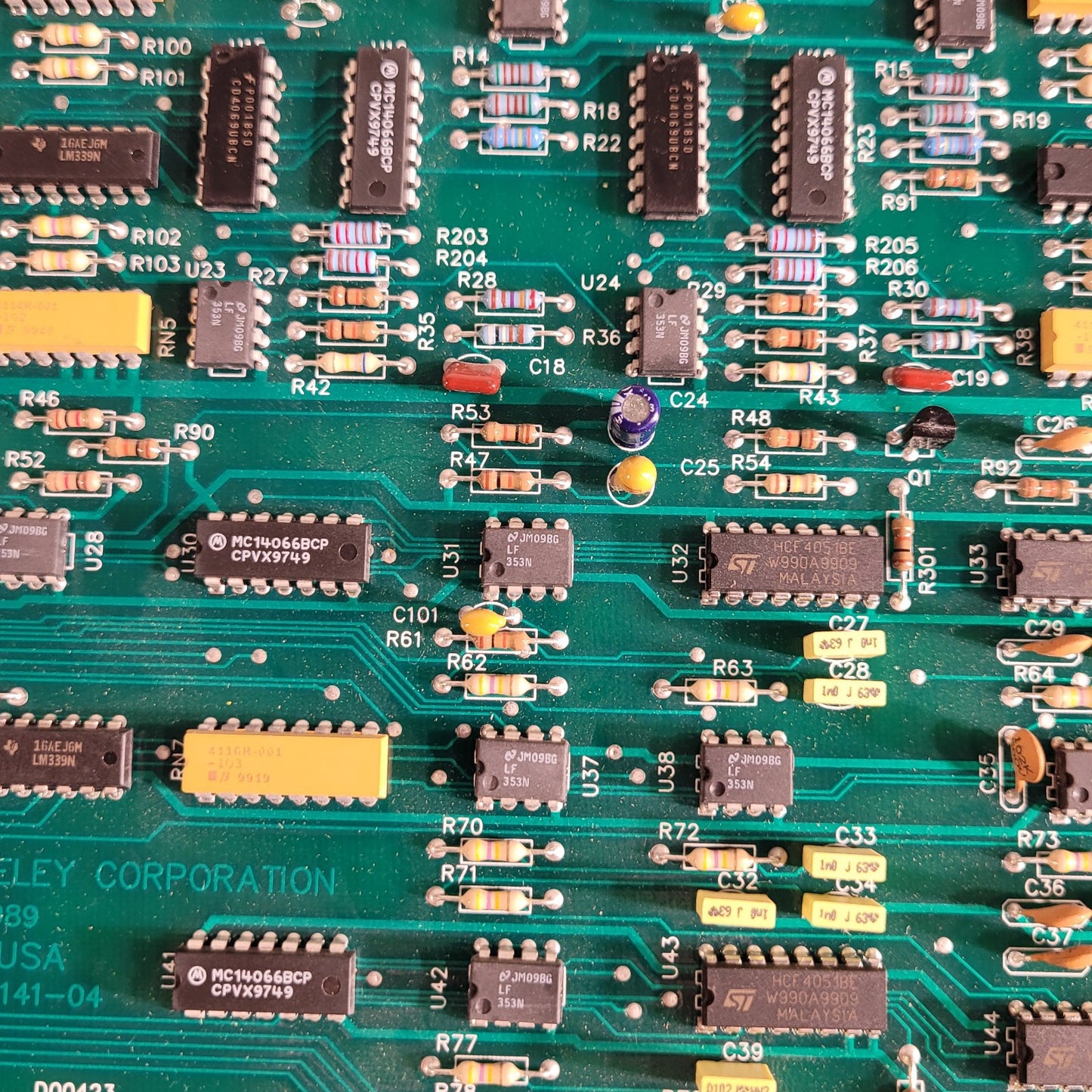 Fisher Berkeley MMC Master I/O PCA HPC-CL- MI/O Circuit Board PCB Control