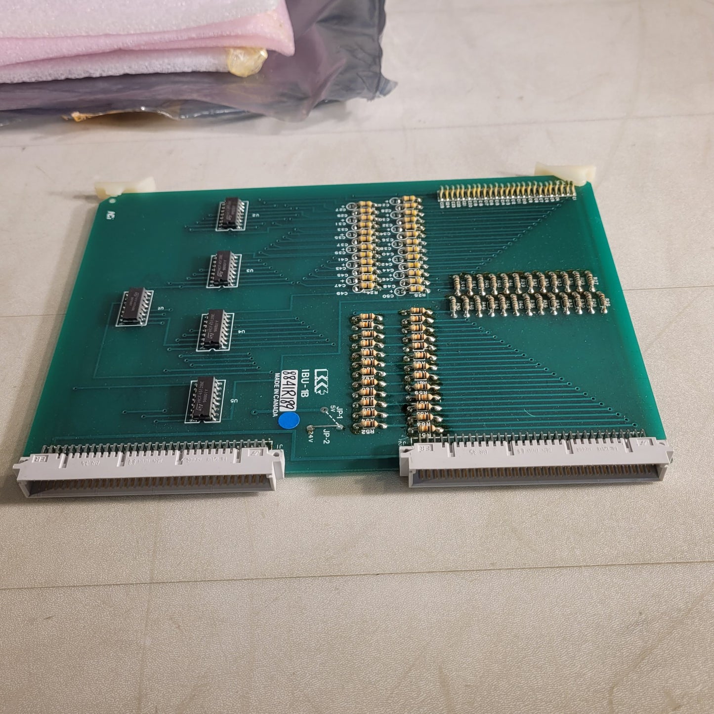 BCE Barrie Telecor IBU-1B Plug In Module PCB Circuit Board Control