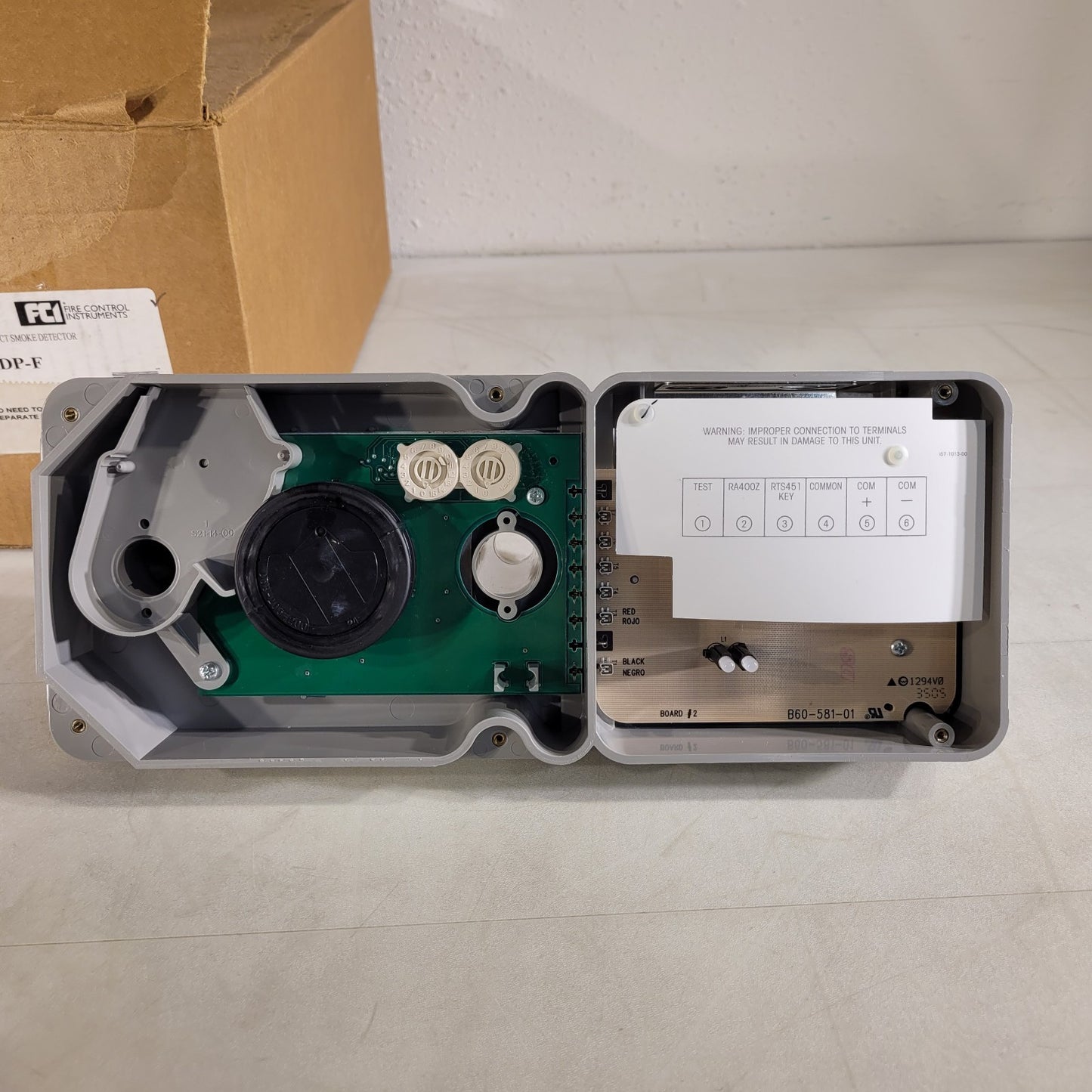 FCI ADP-F Innovair Intelligent Duct Smoke Detector w/ Extended Range Gamewell
