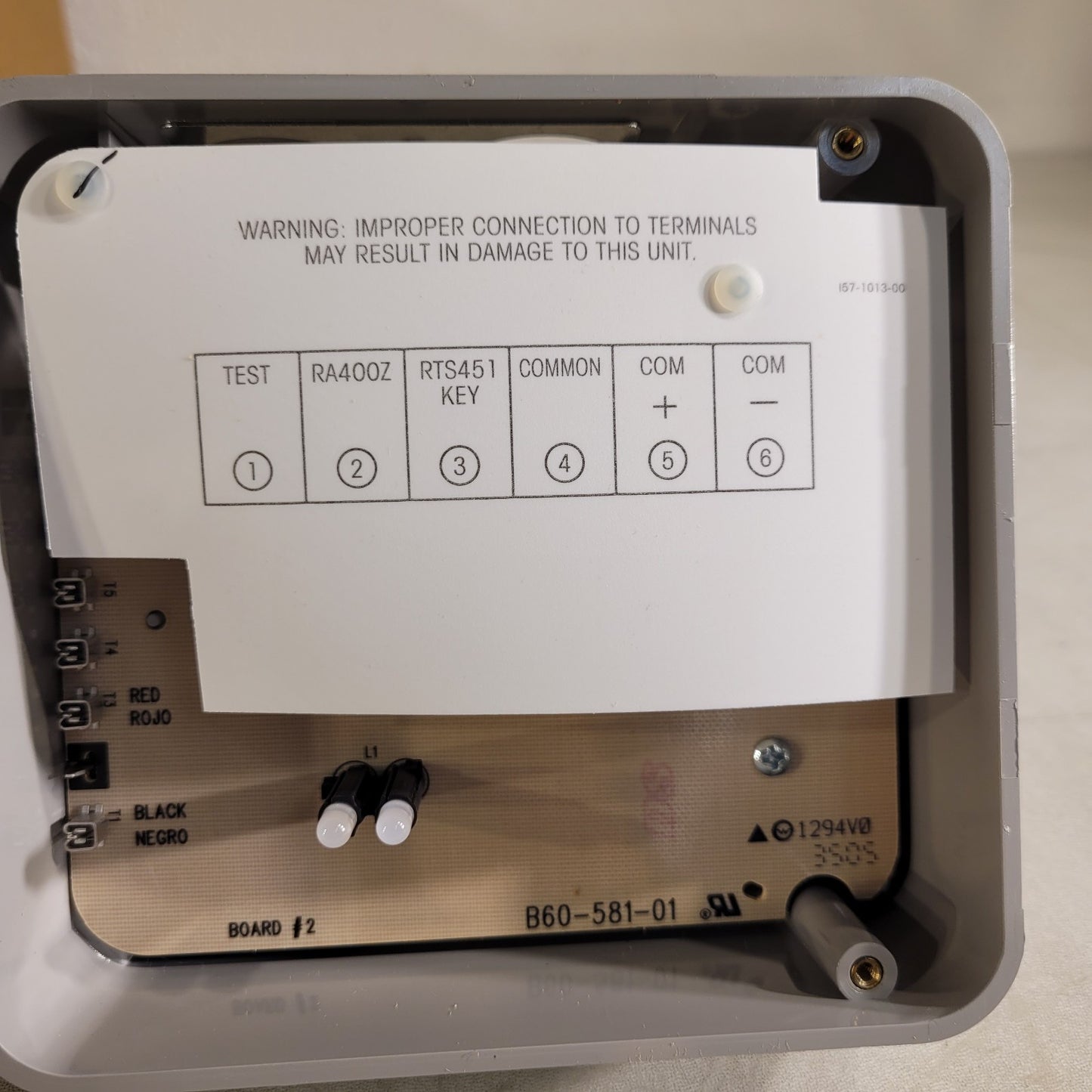 FCI ADP-F Innovair Intelligent Duct Smoke Detector w/ Extended Range Gamewell