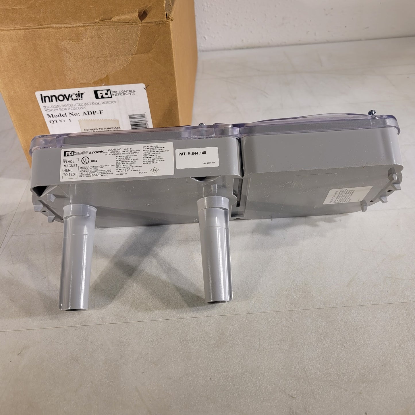 FCI ADP-F Innovair Intelligent Duct Smoke Detector w/ Extended Range Gamewell