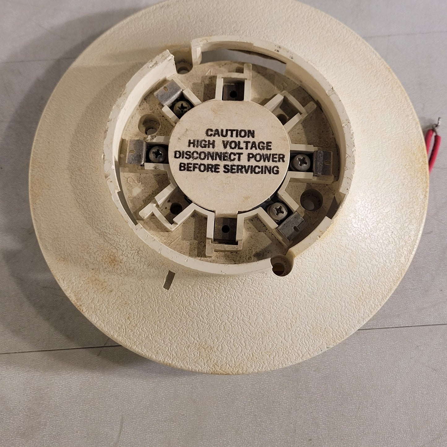 FCI CPD-003 Detector Base Automatic Fire Detector Base Underwriters Labratories