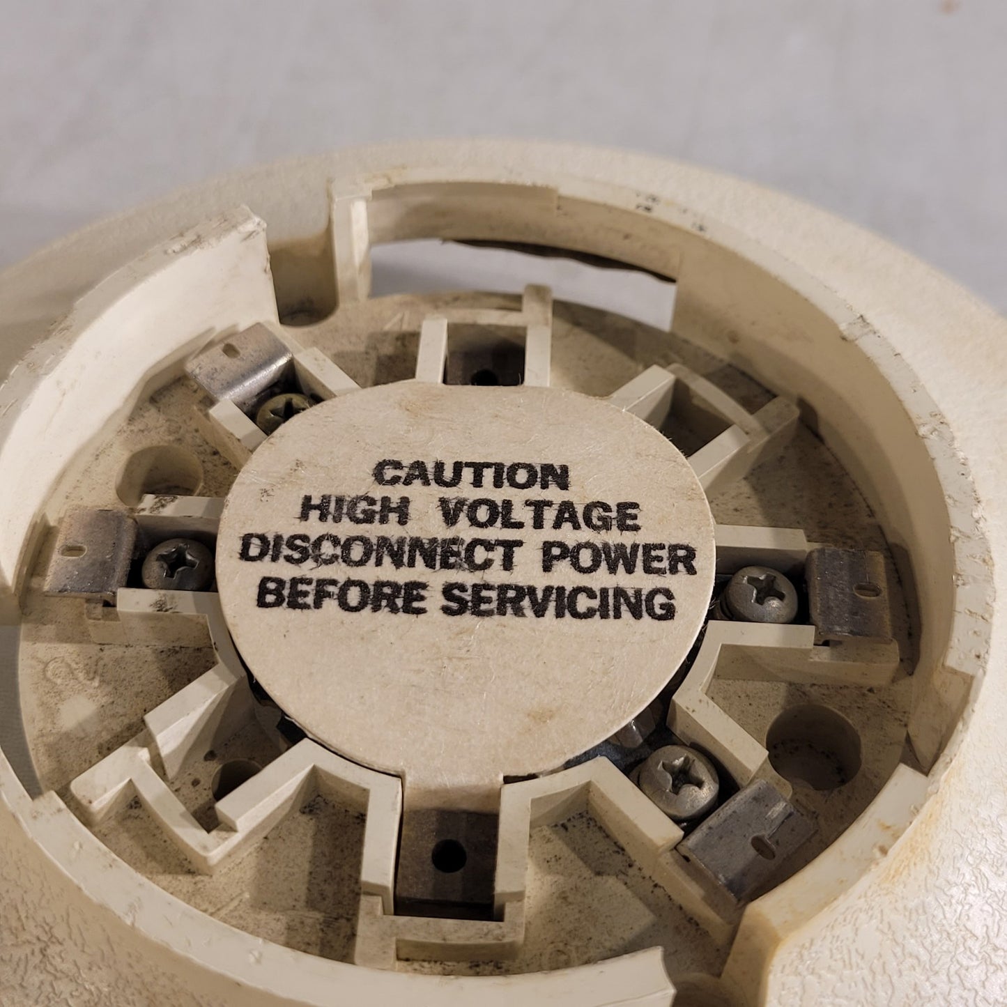 FCI CPD-003 Detector Base Automatic Fire Detector Base Underwriters Labratories