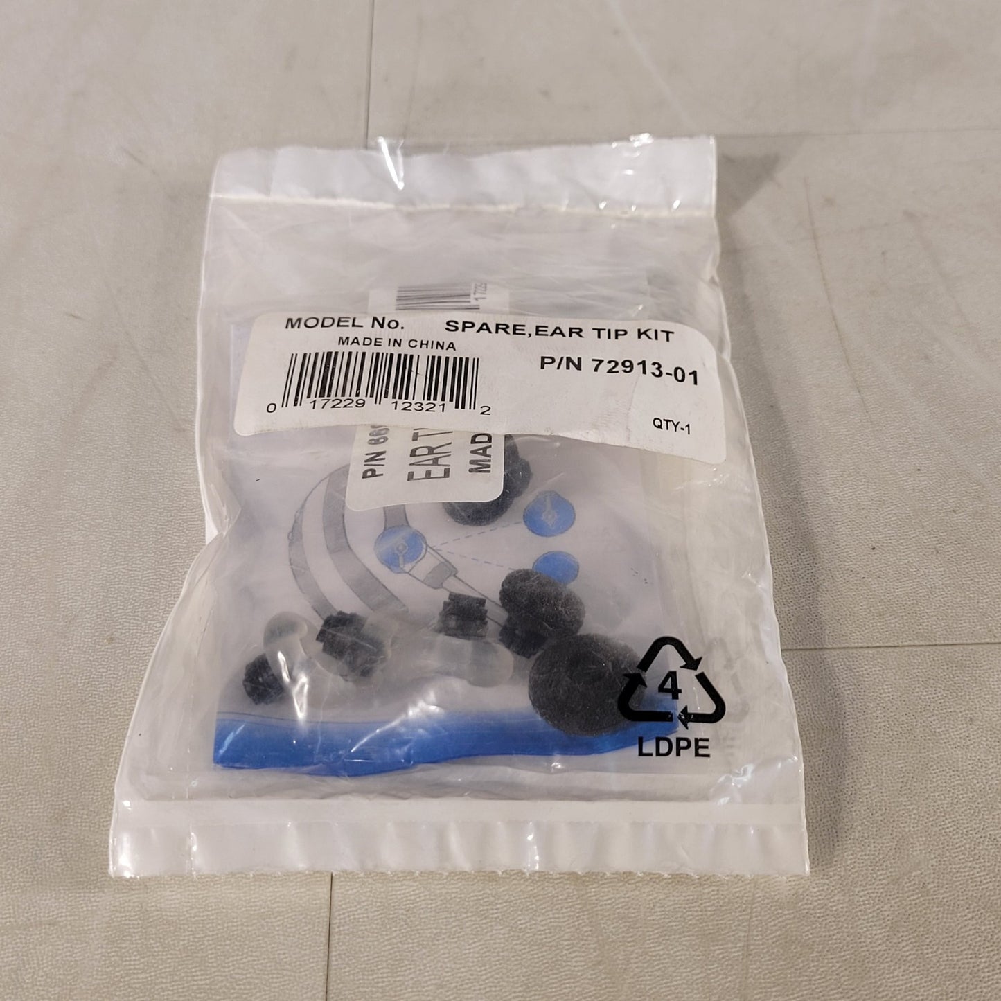 Plantronics 72913-01 Spare Ear Tip Kit 3 Gel and 3 Foam tips