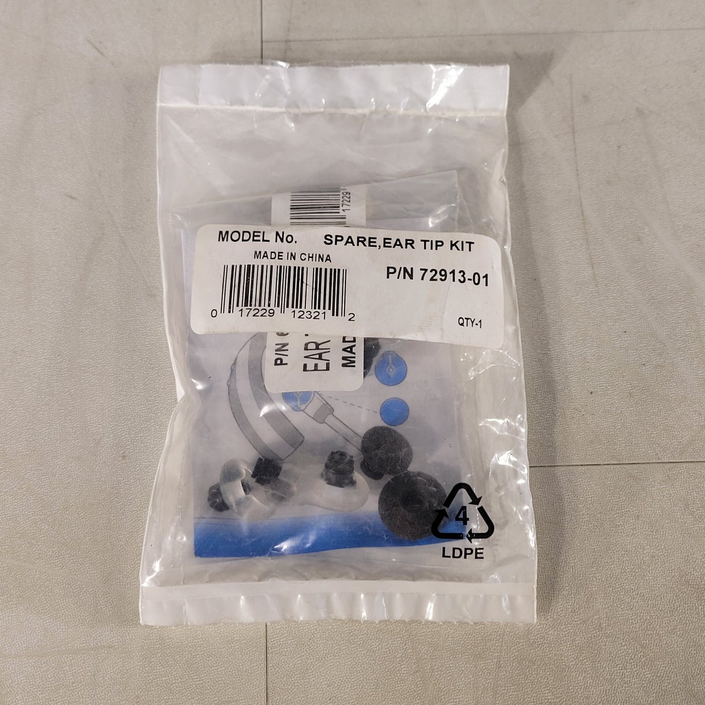 Plantronics 72913-01 Spare Ear Tip Kit 3 Gel and 3 Foam tips